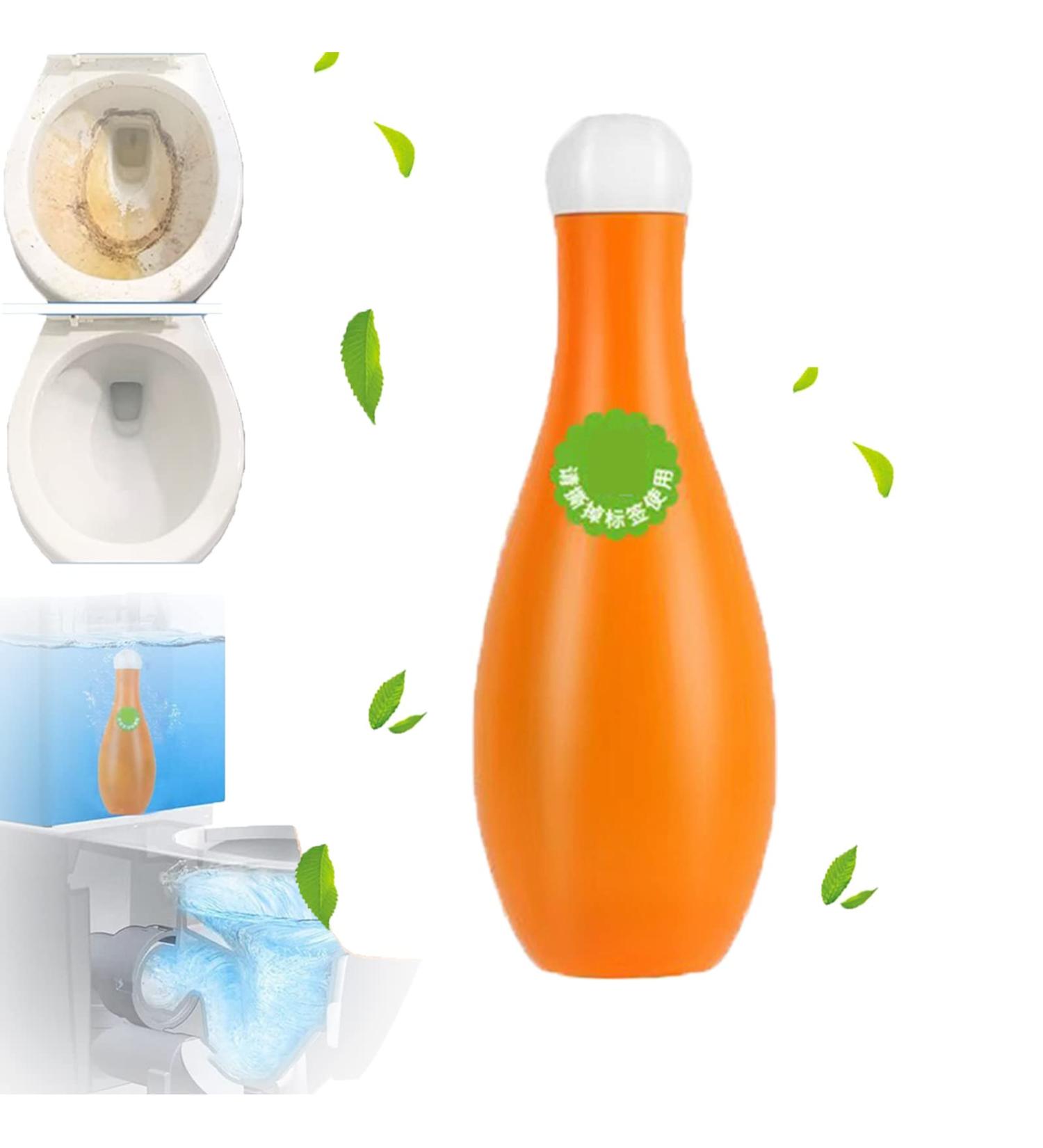 Bowling Blue Bubble Household Toilet Blue Bubble Bottle Cleaner Tablet Bowling Blue Bubble Toilet Cleaning Bowling Blue Bubble Toilet Bowl Cleaner 200g (1PCS) - Buy Online on GoSupps.com