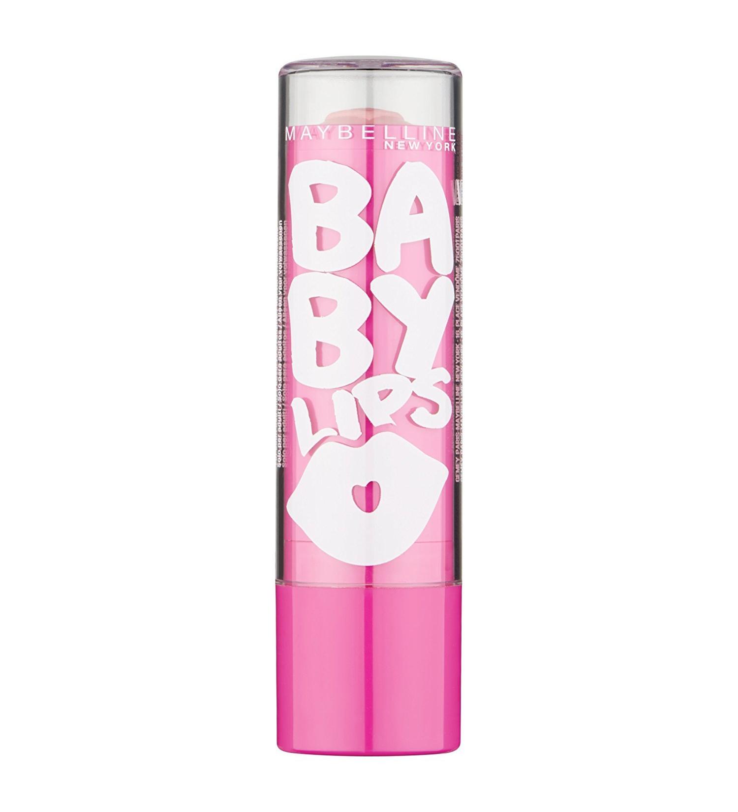 Peppermint Pink - Lip Balm-Moisturizing Baby Lips Maybelline press/press releases