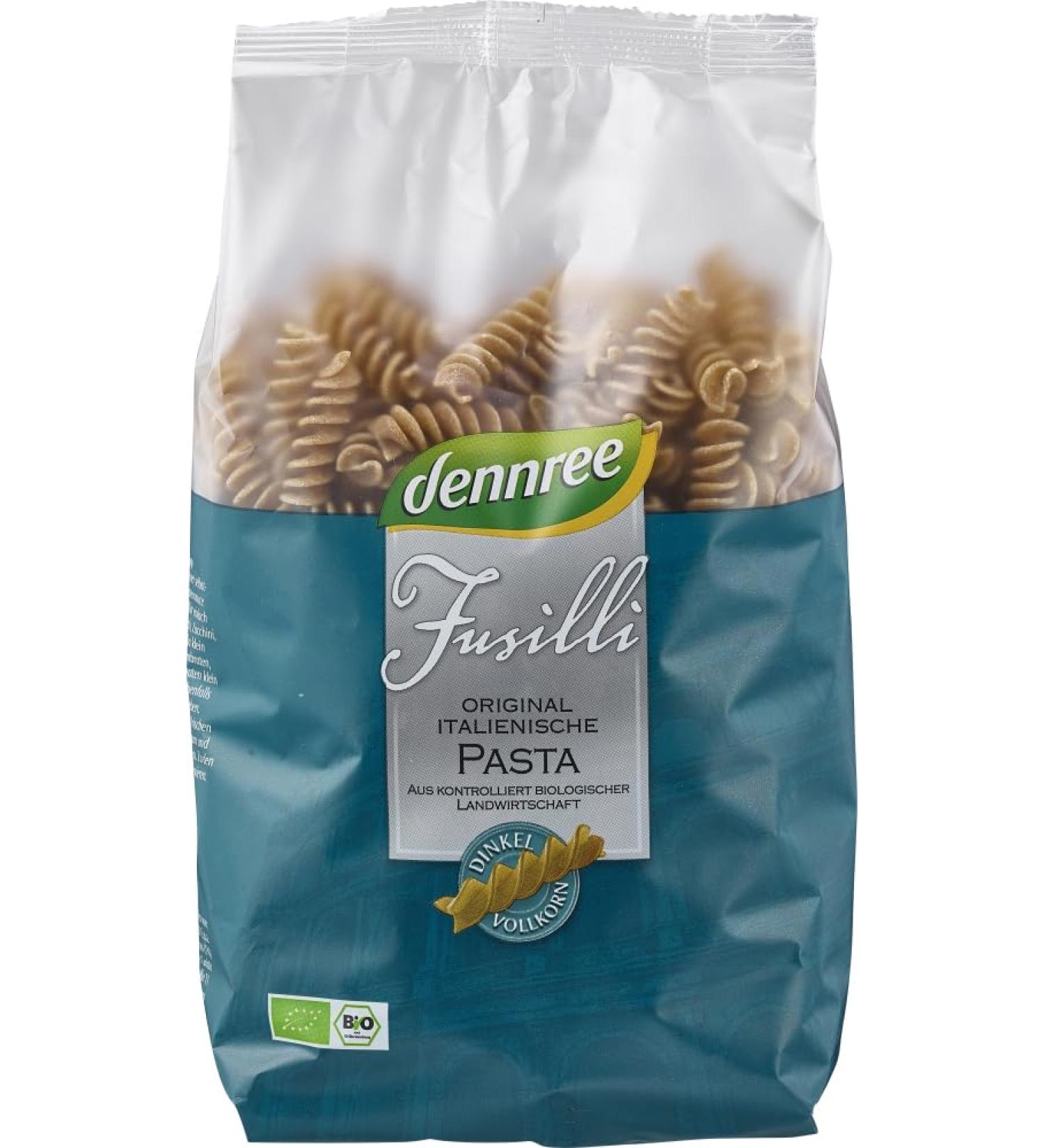 dennree dennree Organic Whole Grain Spelt Fusilli (1 x 500 g)