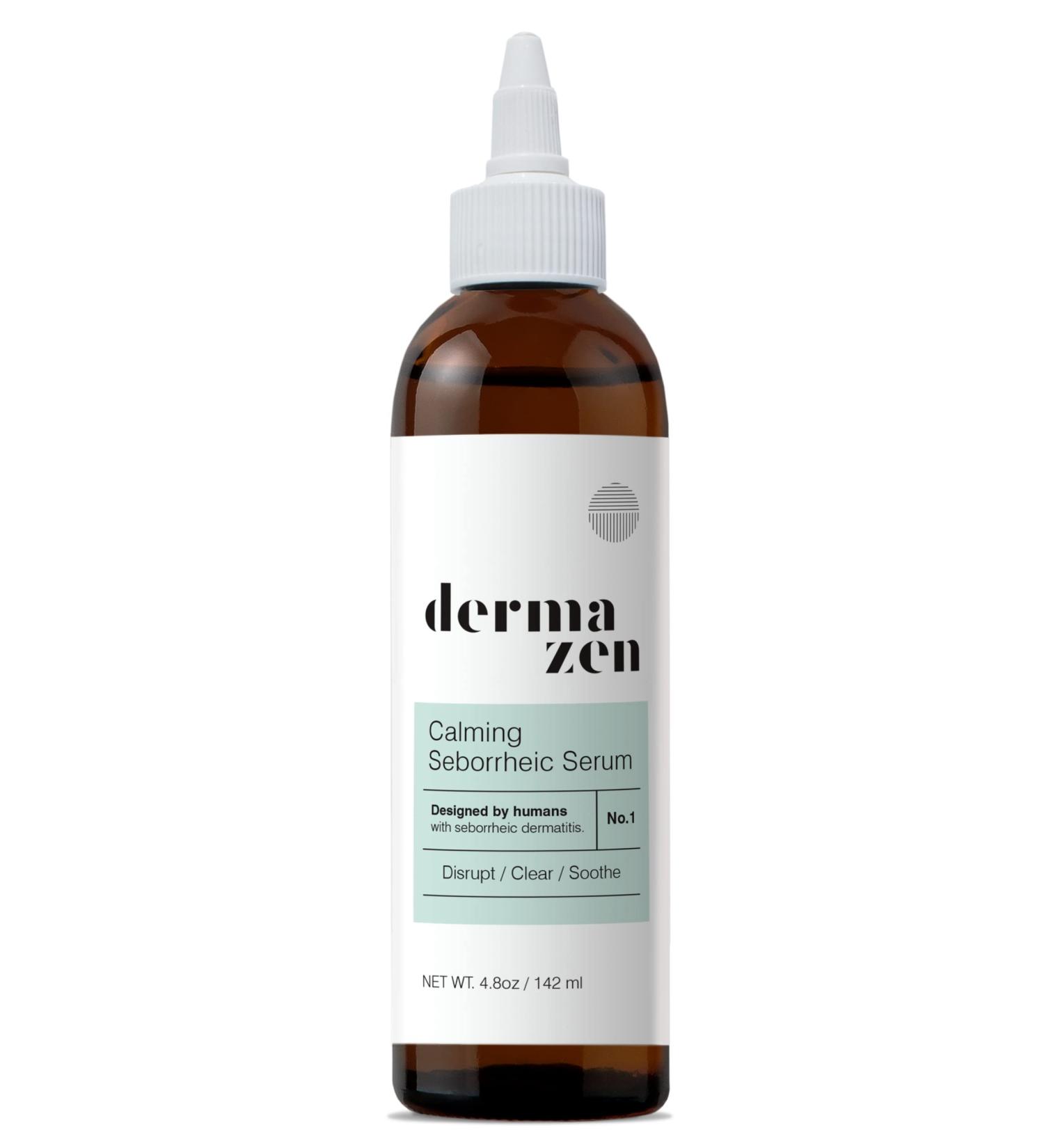 Dermazen Calming Seborrheic Serum - Dermatologist Recommended for Hair, Face, and Body - 4.8 Fl Oz - Buy Online on GoSupps.com