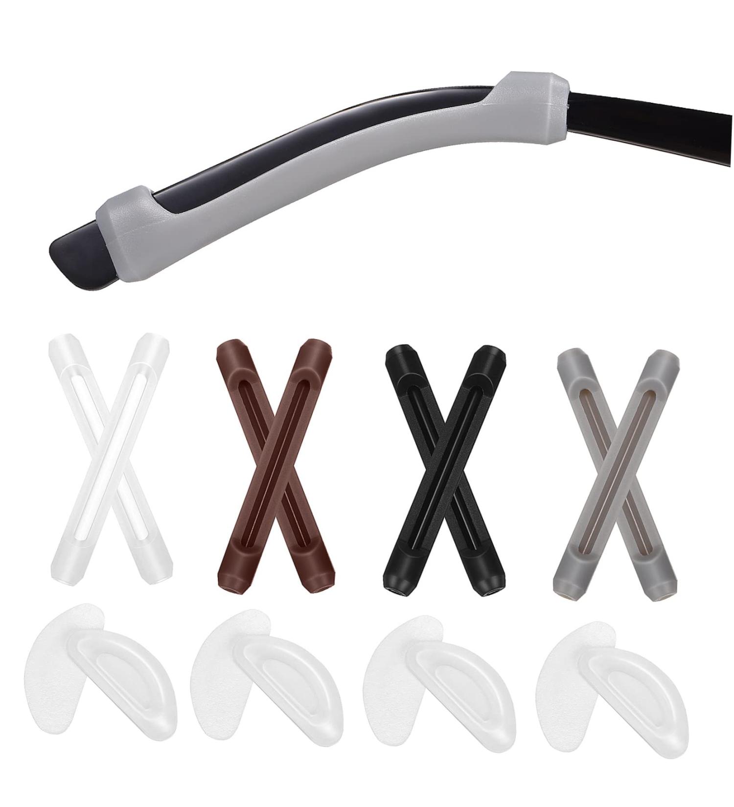 Healeeved 24 Pairs Silicone Nose Pads & Arm Pads for Glasses - Comfort & Support for Ears & Temples - Buy Online on GoSupps.com