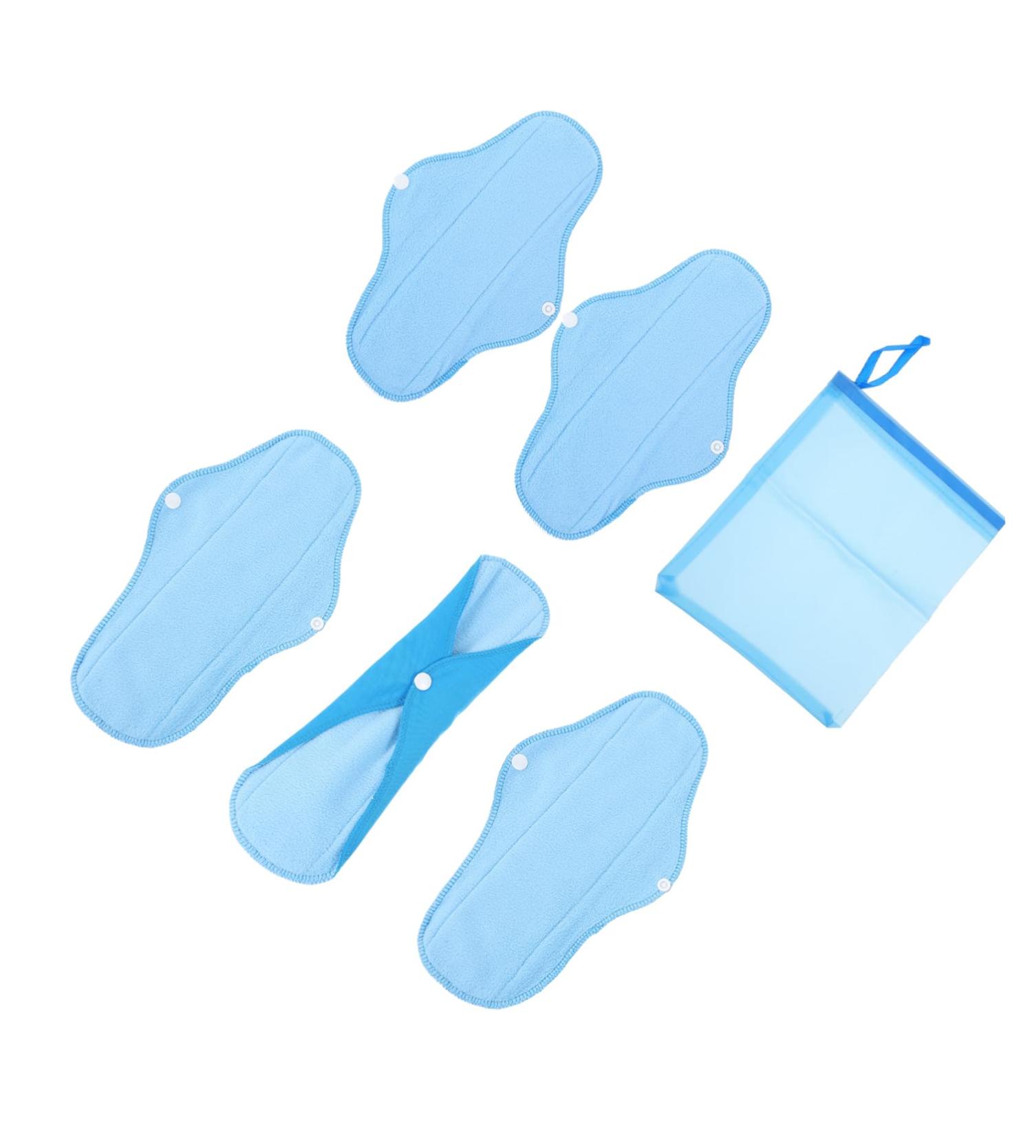 Healvian Women's Reusable Bandage Menstrual Pads - Absorbent Polarfleece Fabric for Comfortable Eco-Friendly Period Protection - Buy Online on GoSupps.com