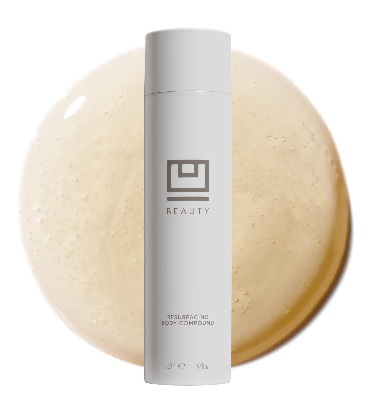 U Beauty Resurfacing Body Compound - Anti-Aging AHA Serum with Salicylic & Glycolic Acid for Keratosis Pilaris - Hyaluronic Acid & Retinol for Dry Skin - 6.7 Fl Oz - Buy Online on GoSupps.com