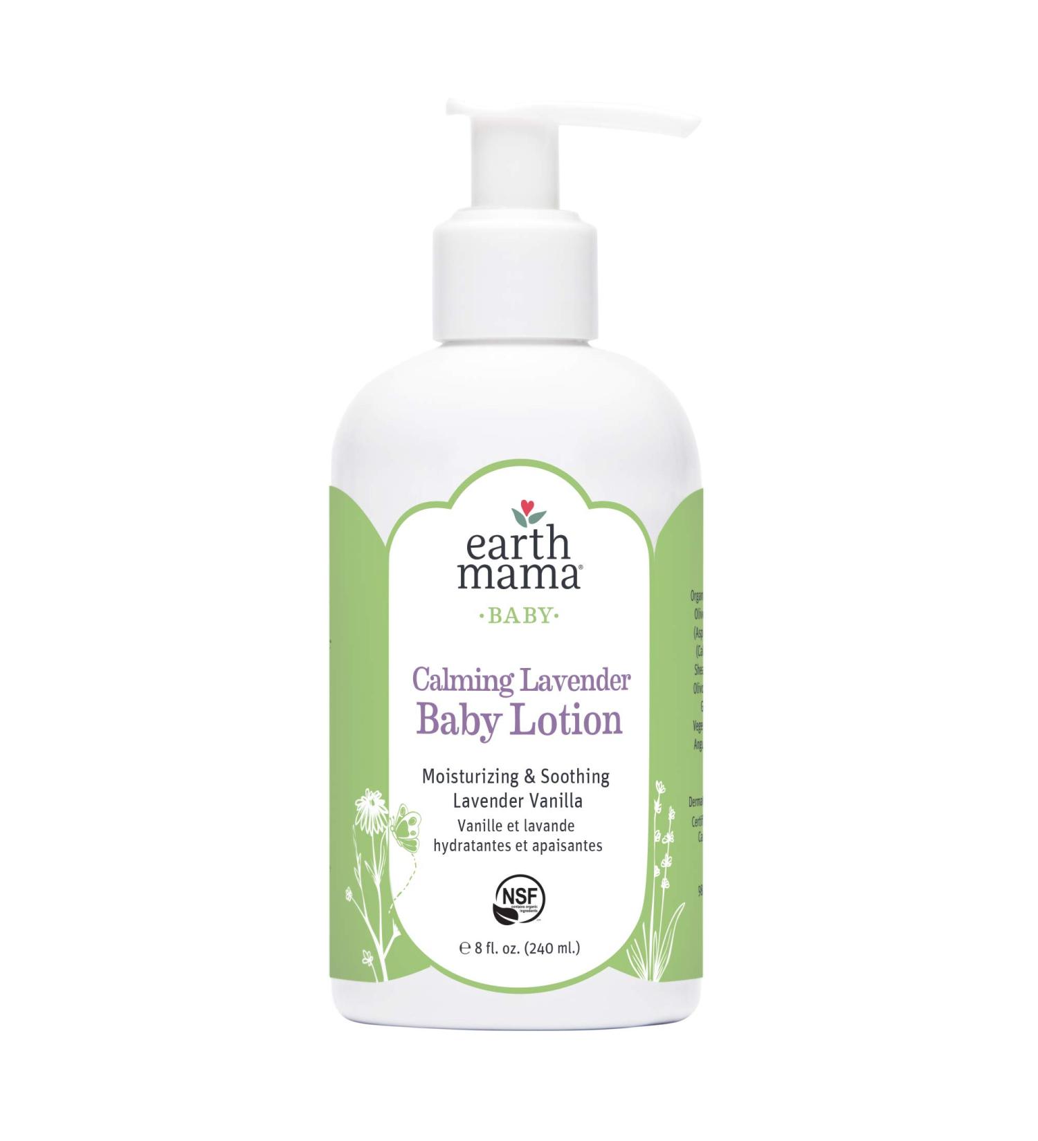 Earth Mama Calming Lavender Baby Lotion 240 Millliliters - Buy Online on GoSupps.com