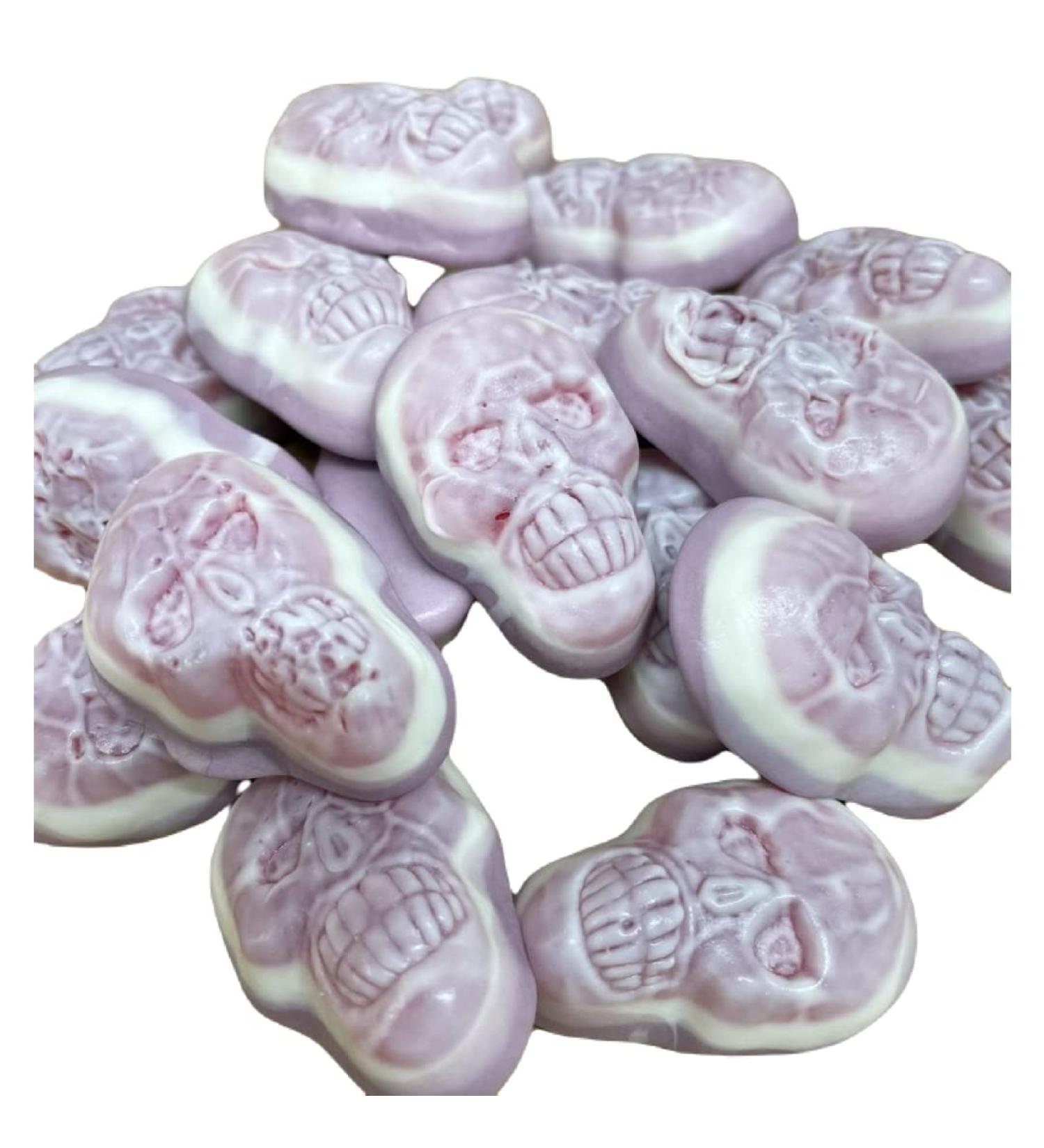Jelly Skulls Jelly Filled Skulls Halloween Trick Or Treat (400 gram (2x200gram packs))