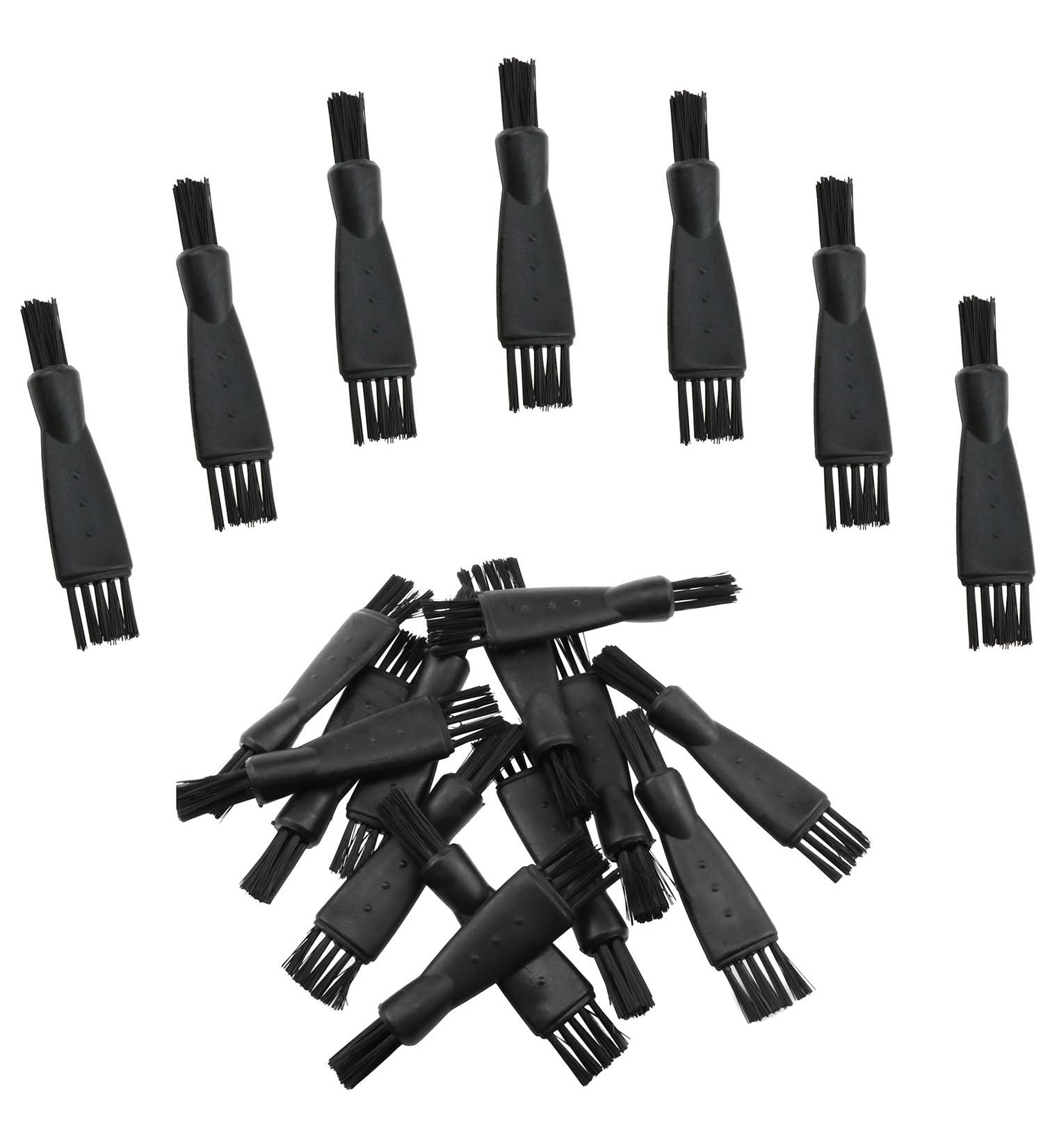 Haidong 12-Piece Black Shaving Set - Premium Shaving Brush Razor & Cleaning Brush for Smooth Shaves | International Shipping Available - Buy Online on GoSupps.com