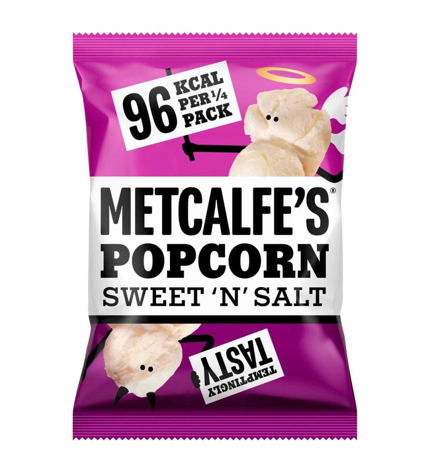 Metcalfe's Sweet 'N' Salt Popcorn 20g (48 Bags)