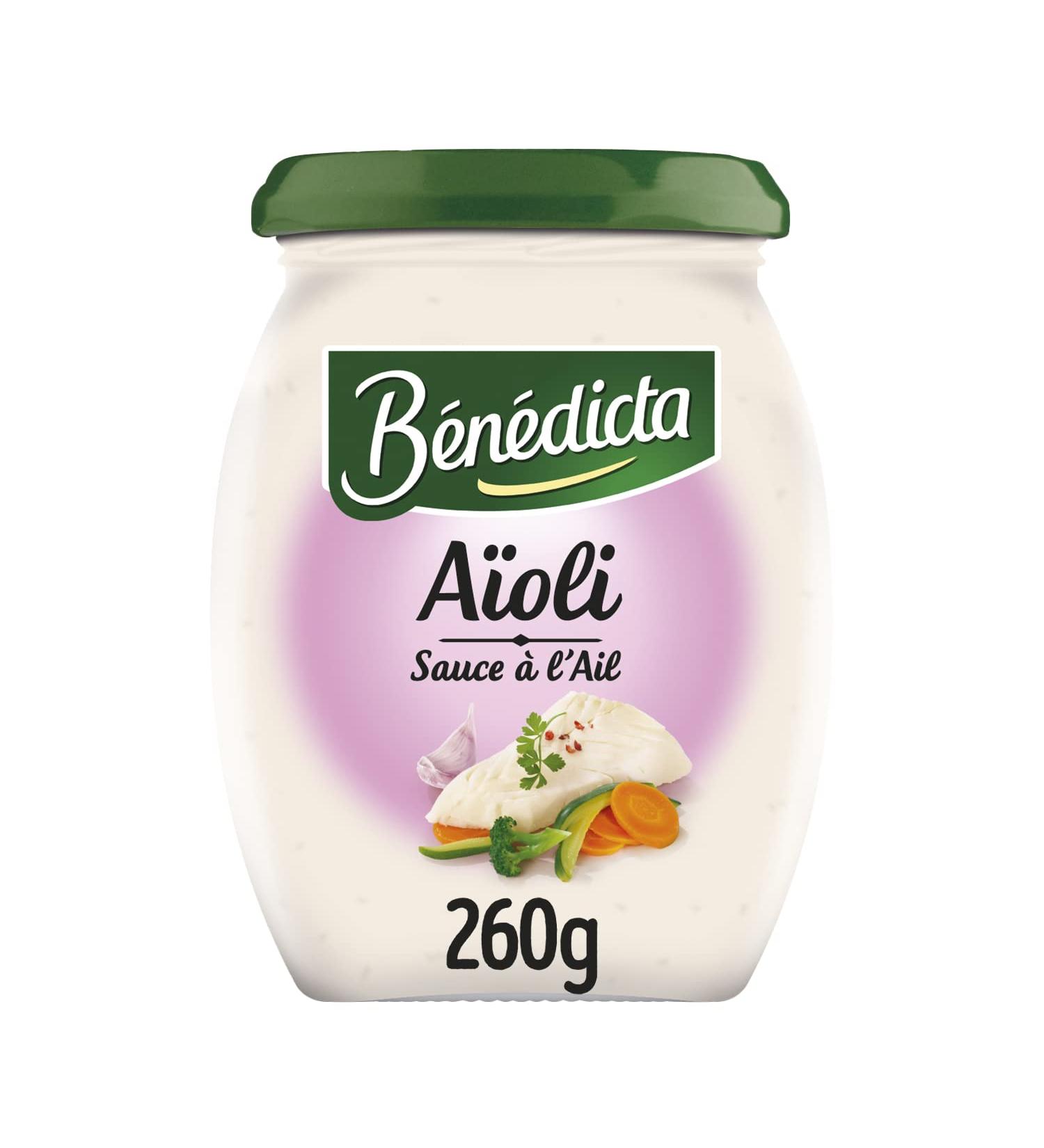 BENEDICTA aioli sauce 260g