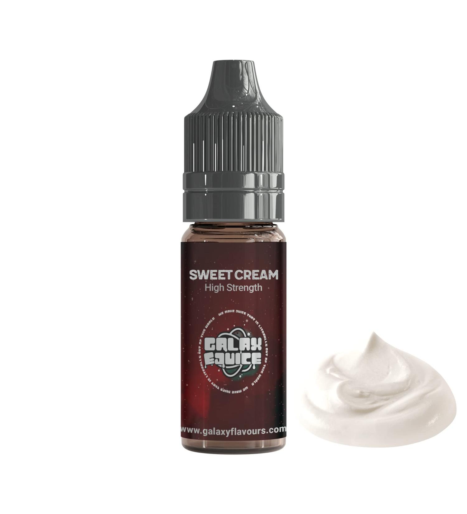 Sweet Cream High Strength Flavouring - 10ml Bottle - Galaxy Food Flavours - Buy Online on GoSupps.com