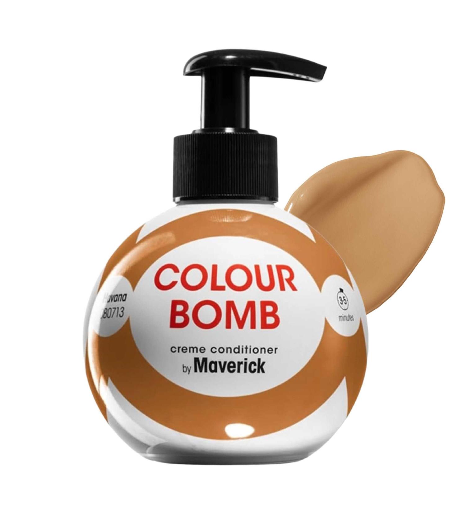 Colour Bomb - Apr s-shampoing colorant 250 ml brillance et clat intenses lissant et nourrissant sans m lange v gan sans ammoniaque ni peroxyde (Havana) - Buy Online on GoSupps.com