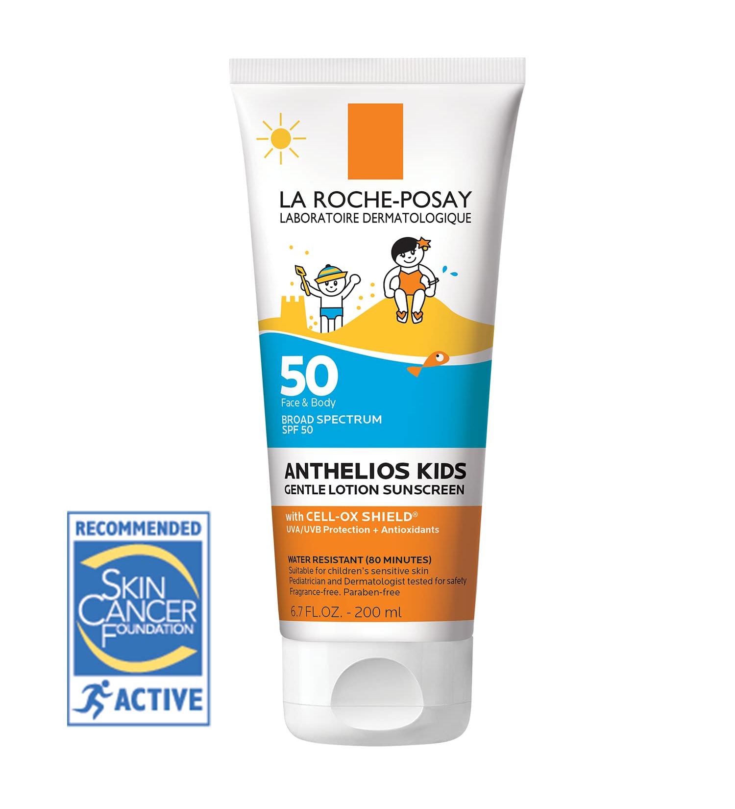 La Roche-Posay Anthelios Dermo-Kids SPF 60 Sunscreen Lotion - 6.70 Fl Oz - Oxybenzone & Paraben Free - Buy Online on GoSupps.com