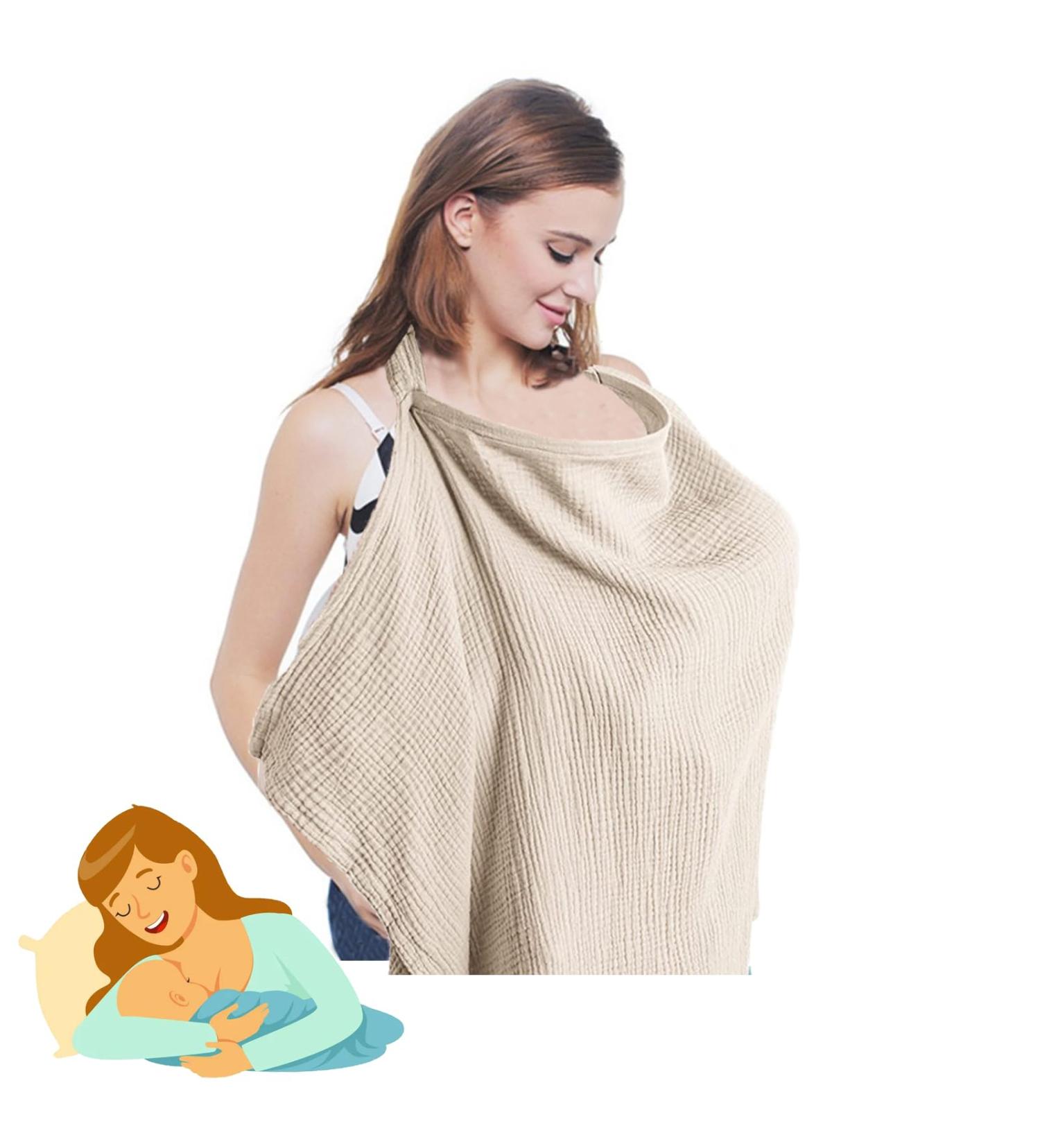 Multi-Use Nursing Cover for Breastfeeding, Car Seat & Stroller - Breastfeeding Cover Up for Moms - Buy Online on GoSupps.com