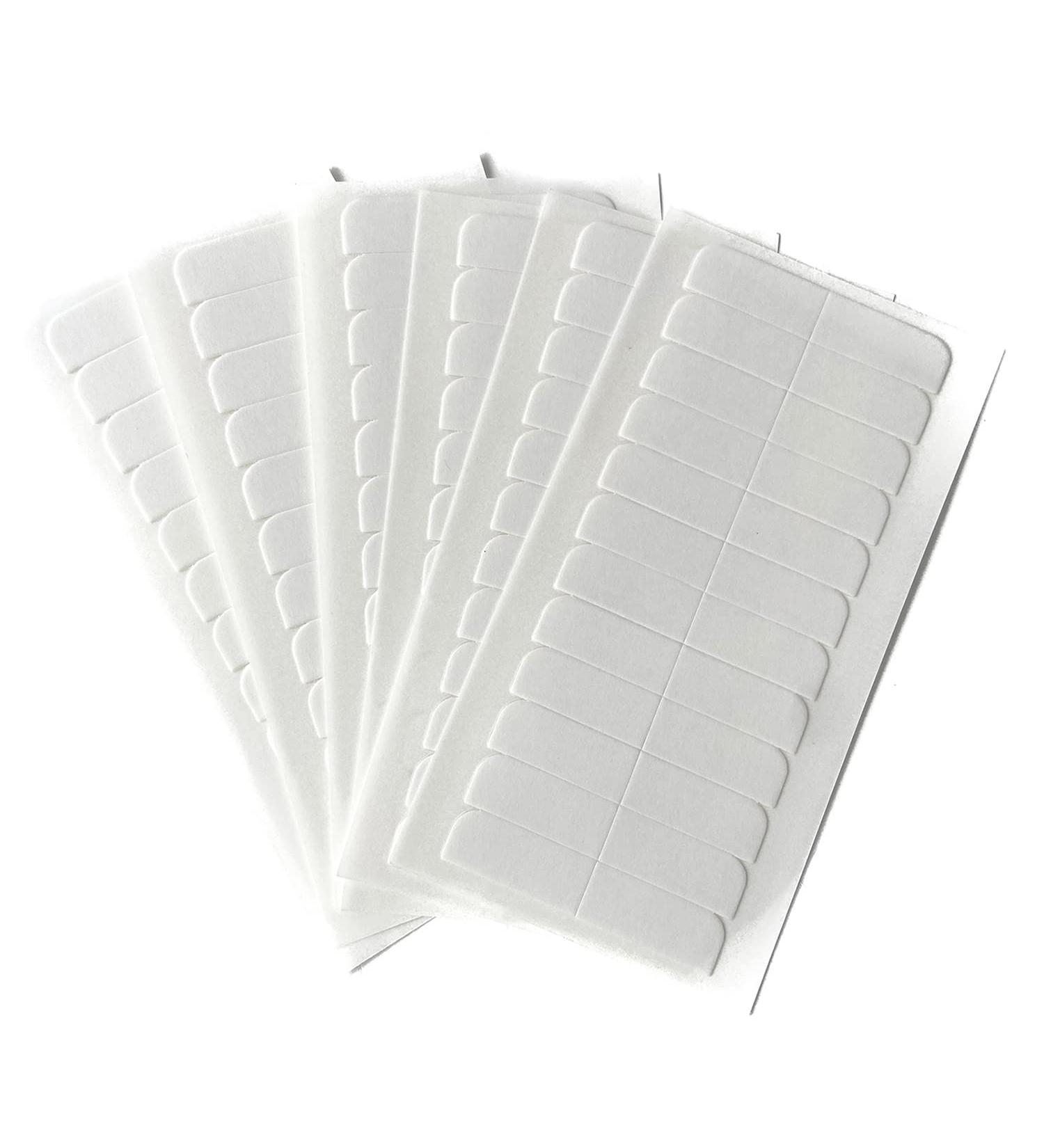 72 Pieces Double Sided Hair Extension Tape Tabs 4x0.8cm - Replacement Adhesive for Tape in Human Hair Extensions - Buy Online on GoSupps.com