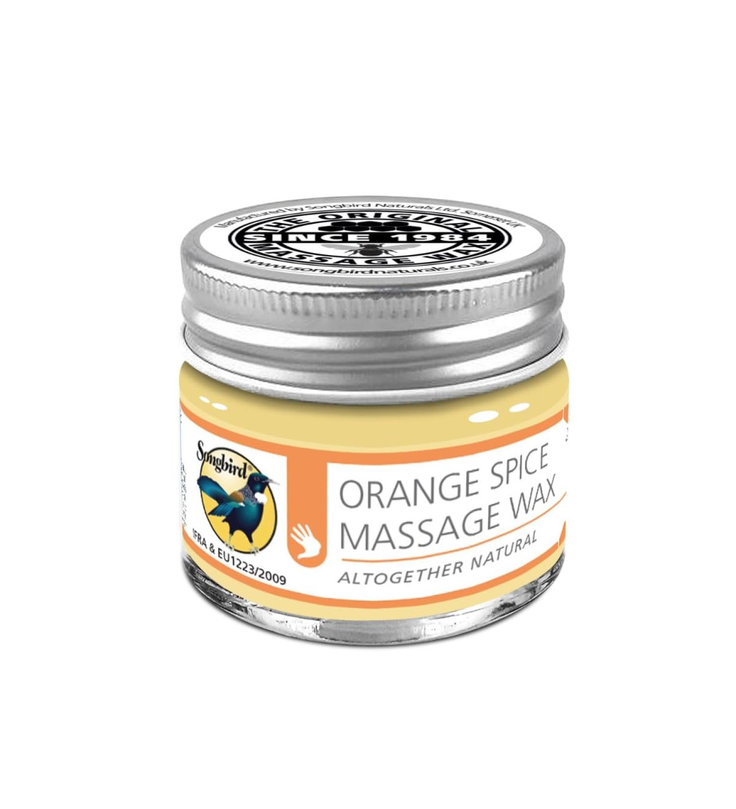 Orange Spice massage wax 20 gr