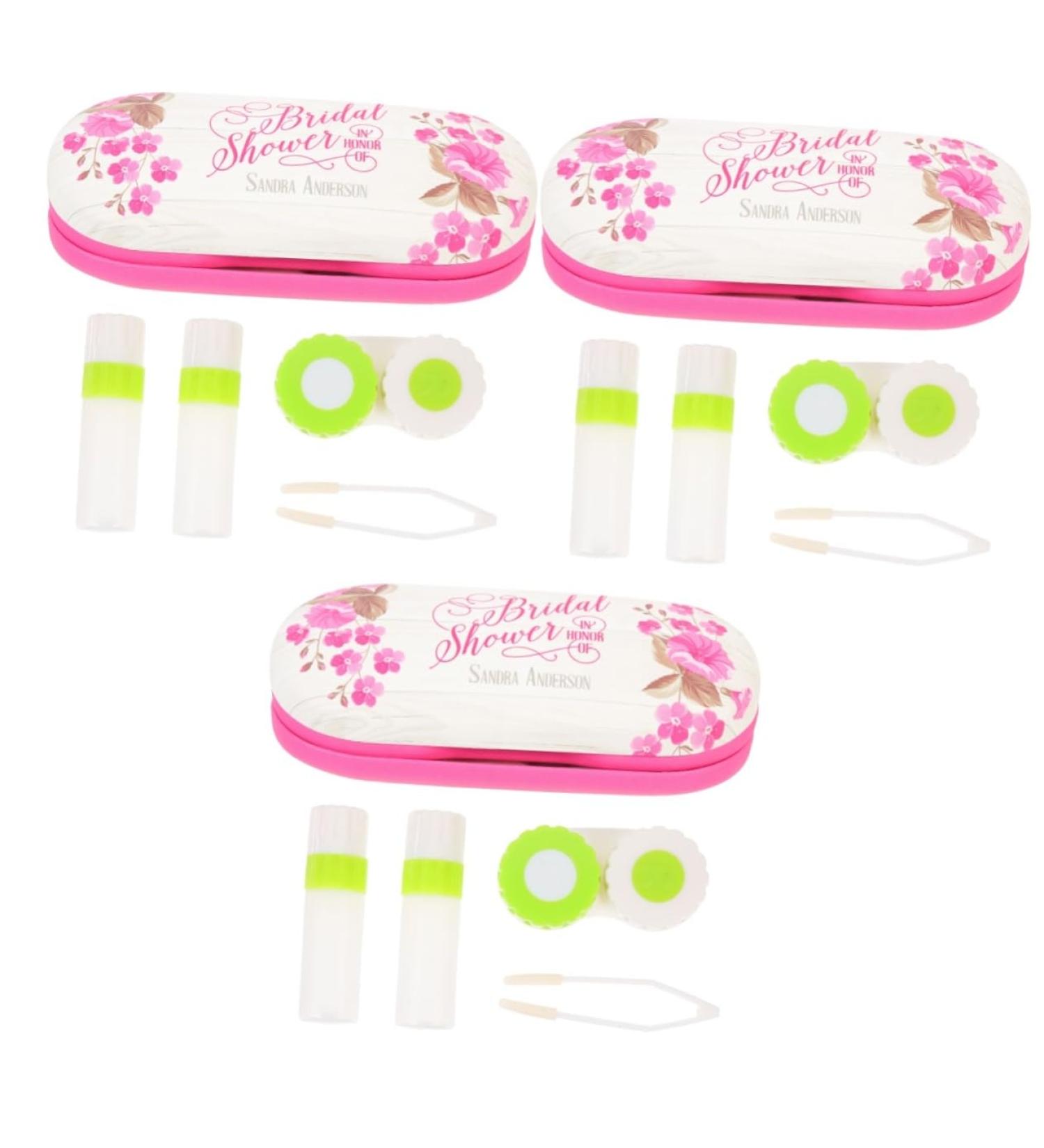 Buy Healvian Double-Layer Glasses Case Set - Portable Lens Solution Bottles for Women - Shop Internationally - Buy Online on GoSupps.com