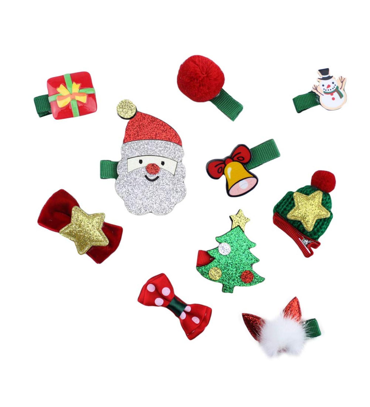 Frcolor 6pcs Glitter Hair Clips for Baby Girls | Cute & Stylish Hair Accessories | International Shipping Available - Buy Online on GoSupps.com