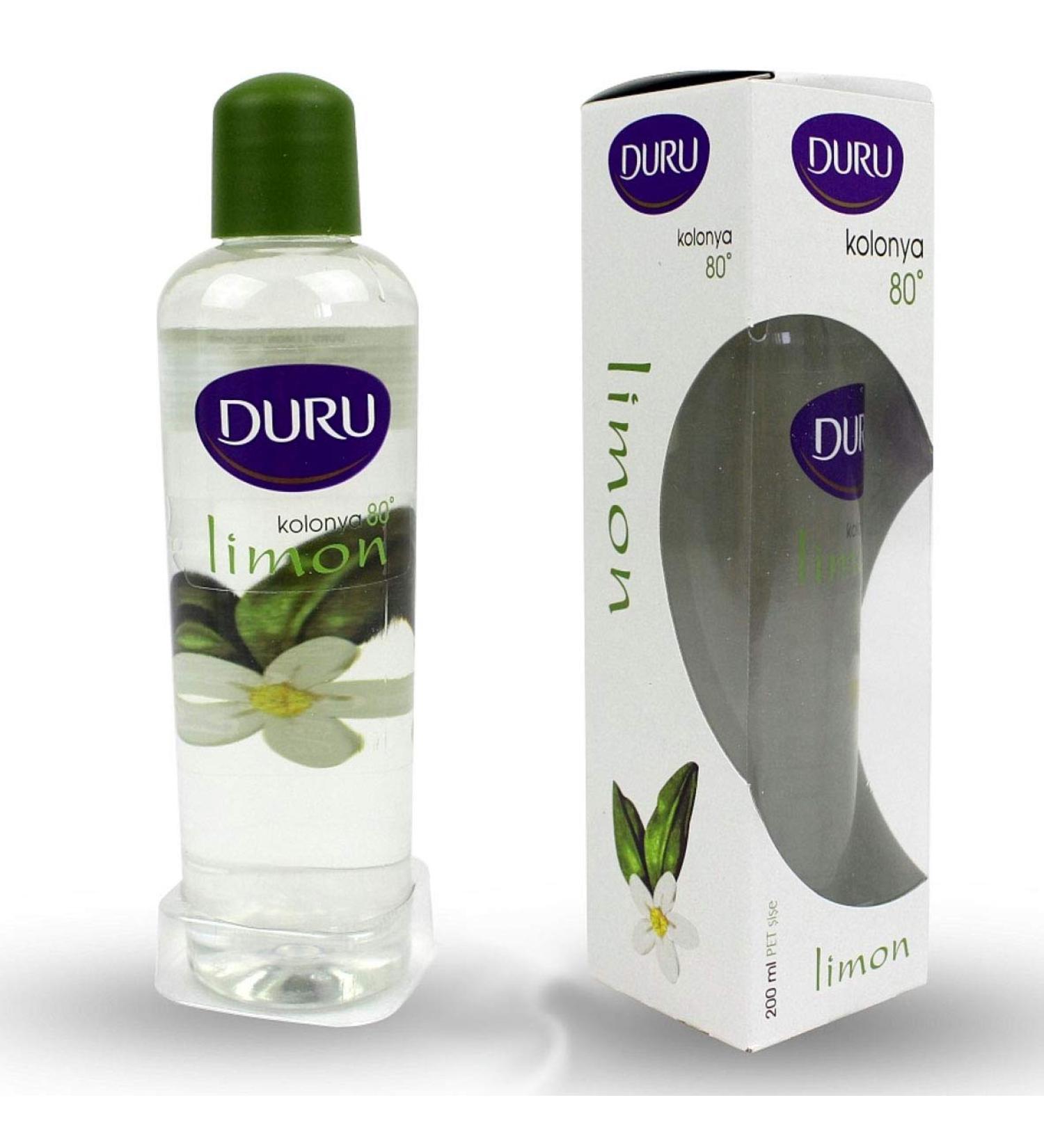 Duru Lemon Cologne 200 ml Lemon 6.76 Fl Oz (Pack of 1) - Buy Online on GoSupps.com