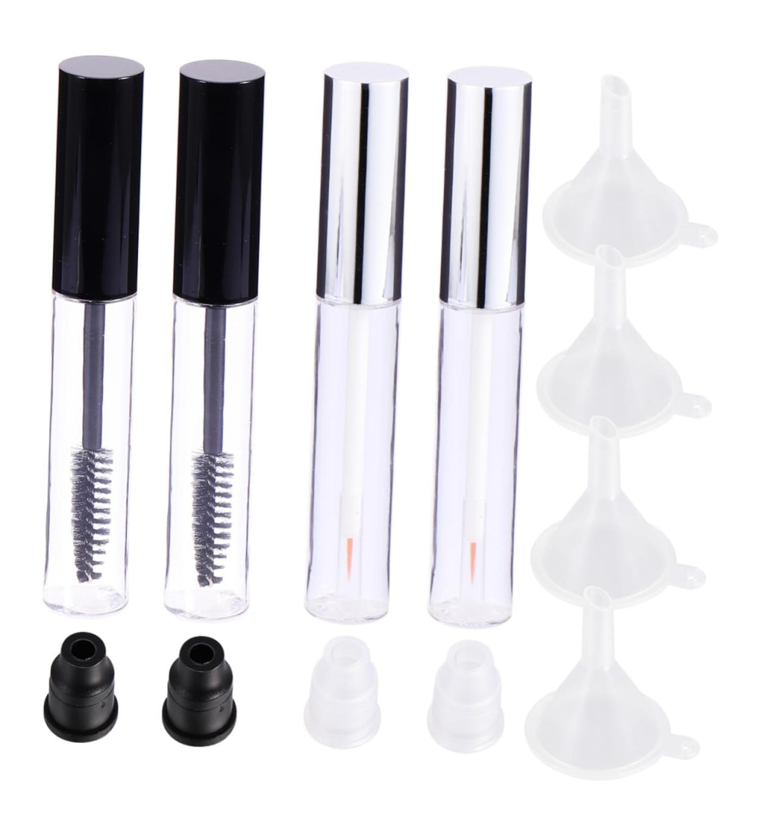 WOONEKY 12pcs 10ml Empty Mascara Tube Empty Tube Bottles Eyelash Applicator Cosmetic Travel Containers - Buy Online on GoSupps.com