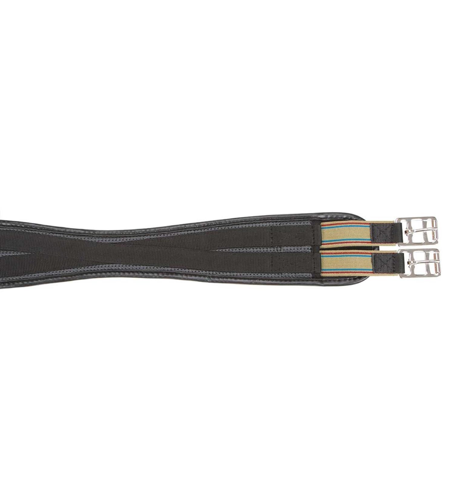 Kerbl saddle girth PU curved black length 140 cm