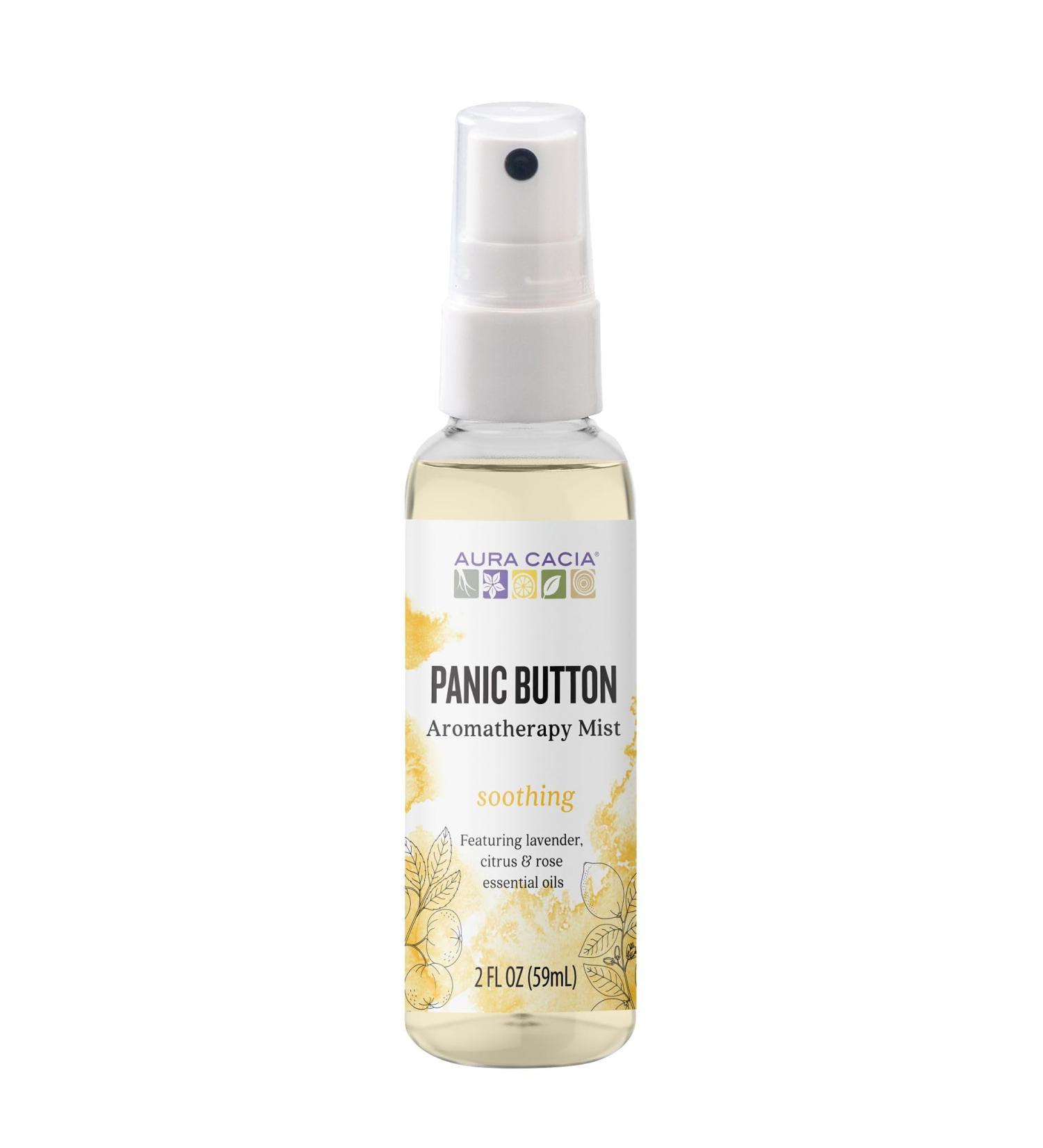 Aura Cacia Essential Solutions Mist Panic Button 2 Fluid Ounce - Buy Online on GoSupps.com