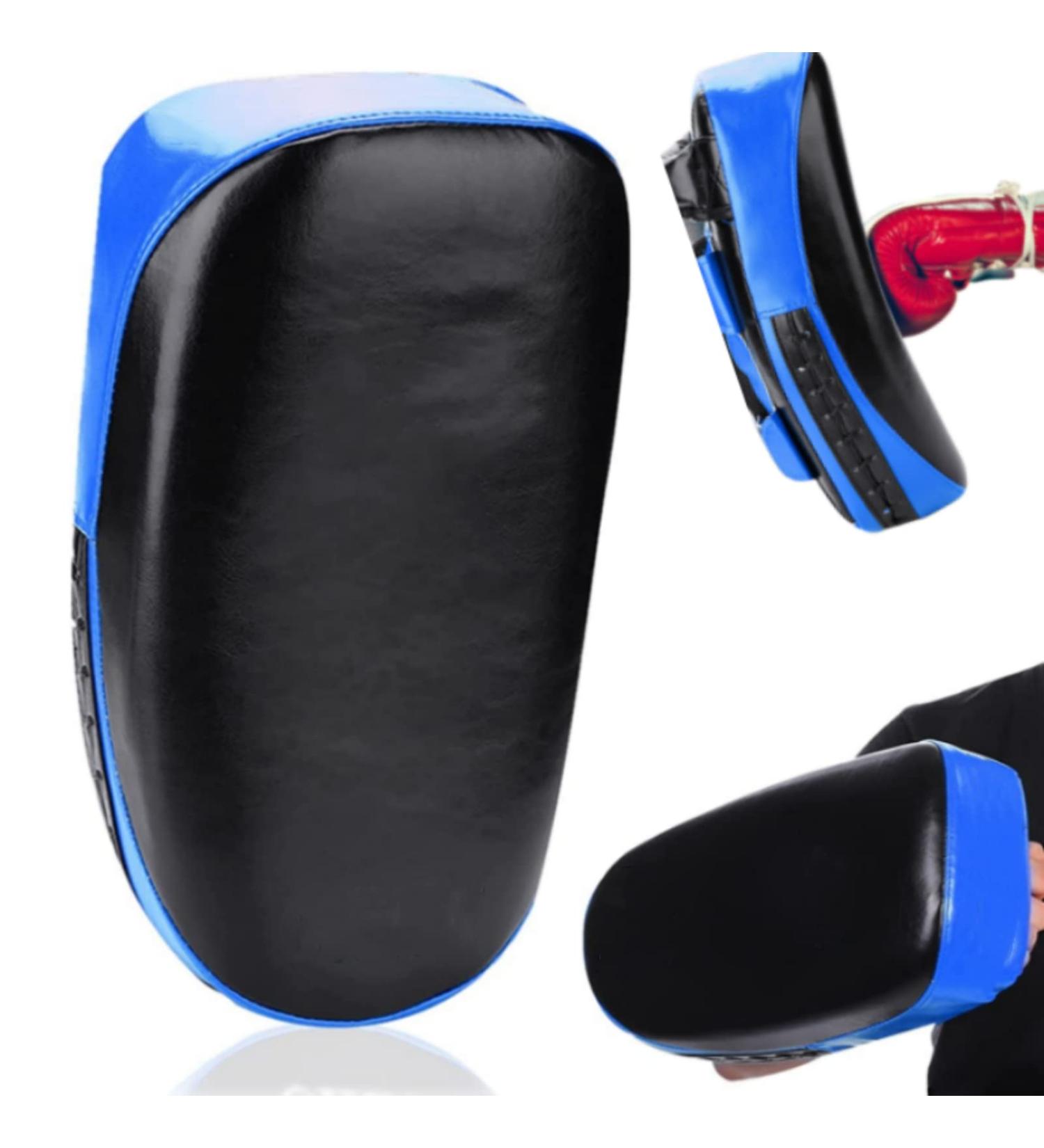 PU Leather Taekwondo Kick Pads - Martial Arts Training Shield for Men and Women - Buy Online on GoSupps.com