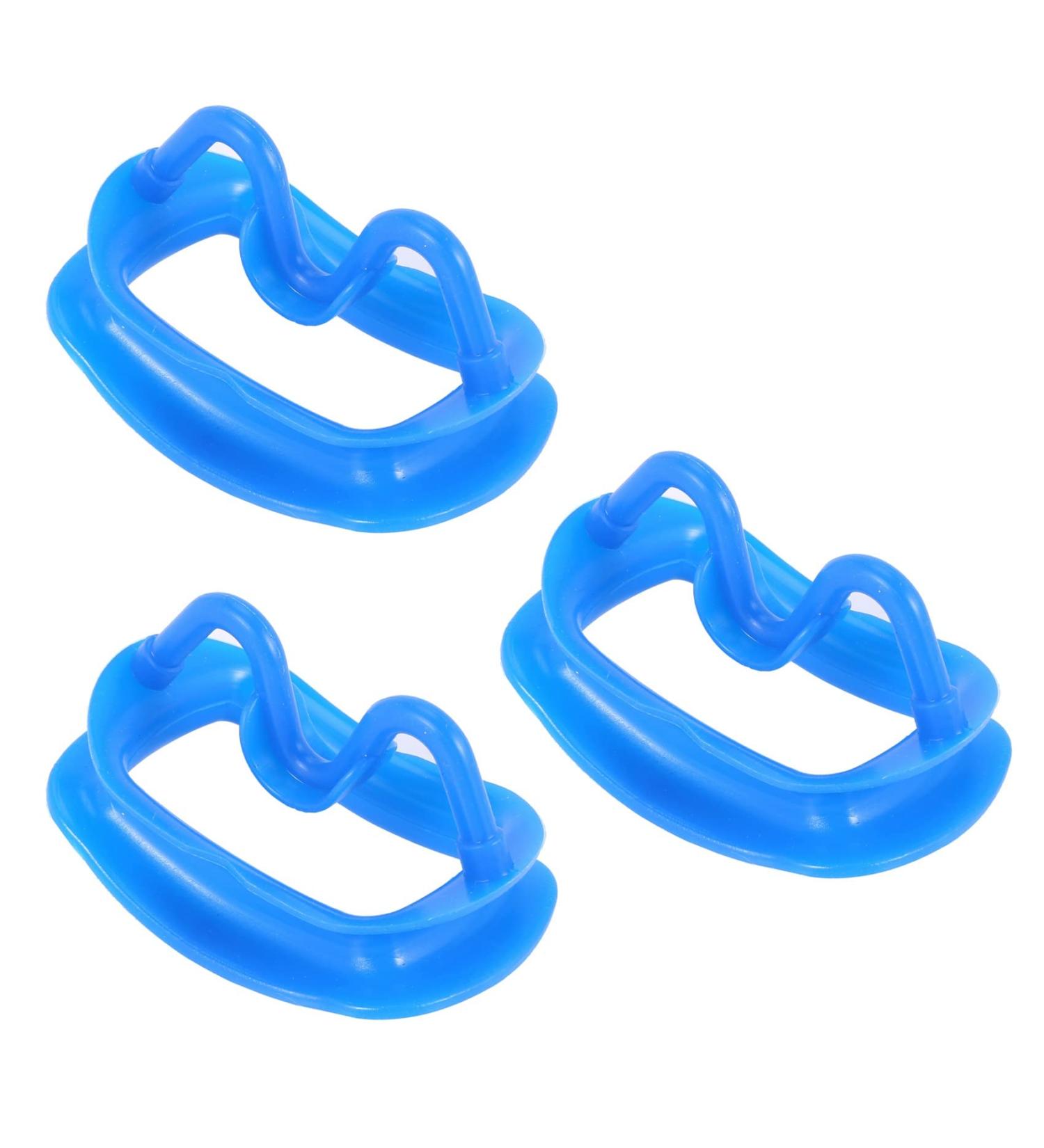CENMEN 3X Blue Dental Retractor - Soft Silicone Intraoral Lip & Cheek Opener for Orthodontic Procedures | International Shipping Available - Buy Online on GoSupps.com