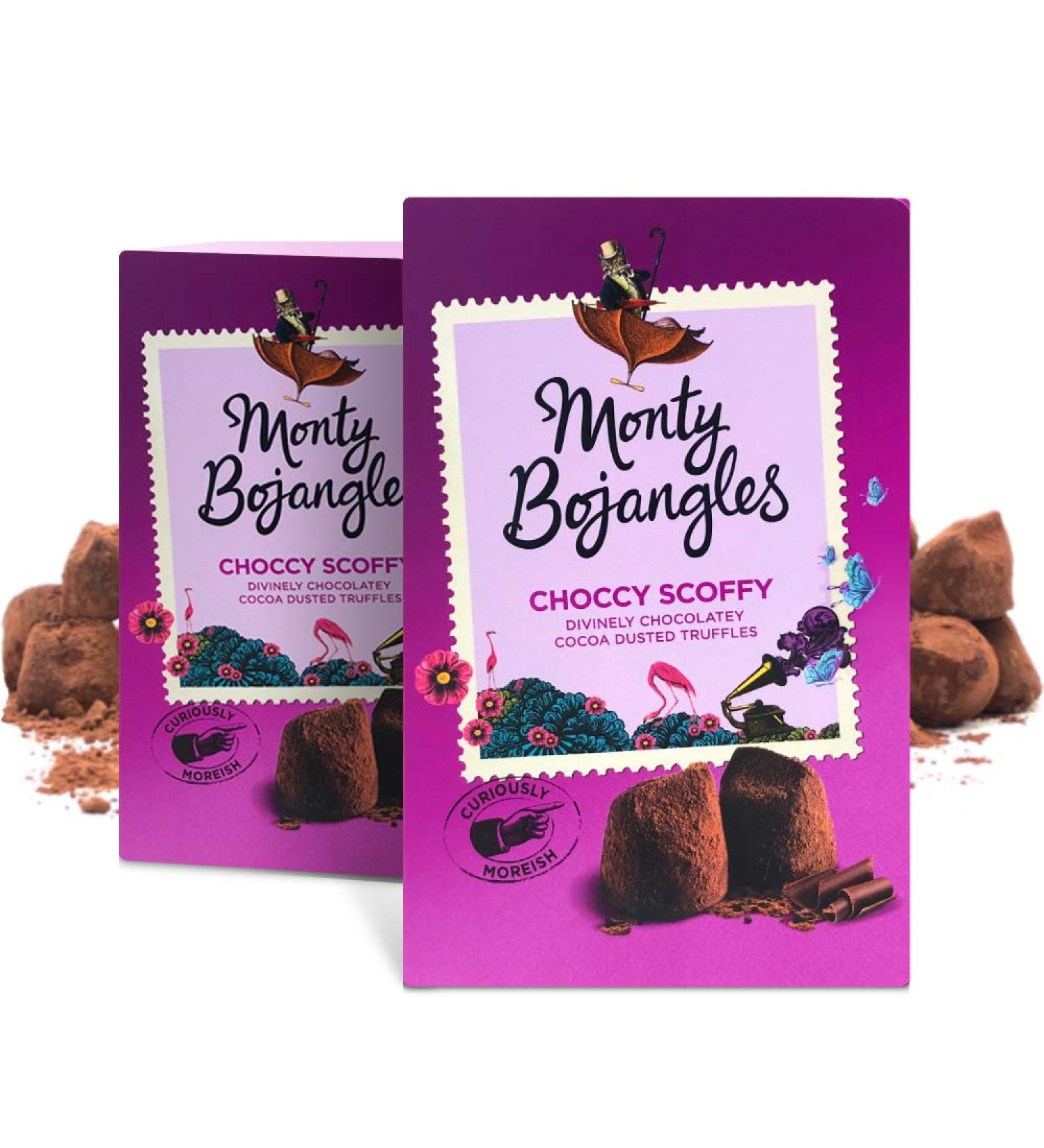  Monty Bojangles Monty Bojangles Choccy Scoffy 2-Pack Gift Boxes of 200g - Buy Online on GoSupps.com