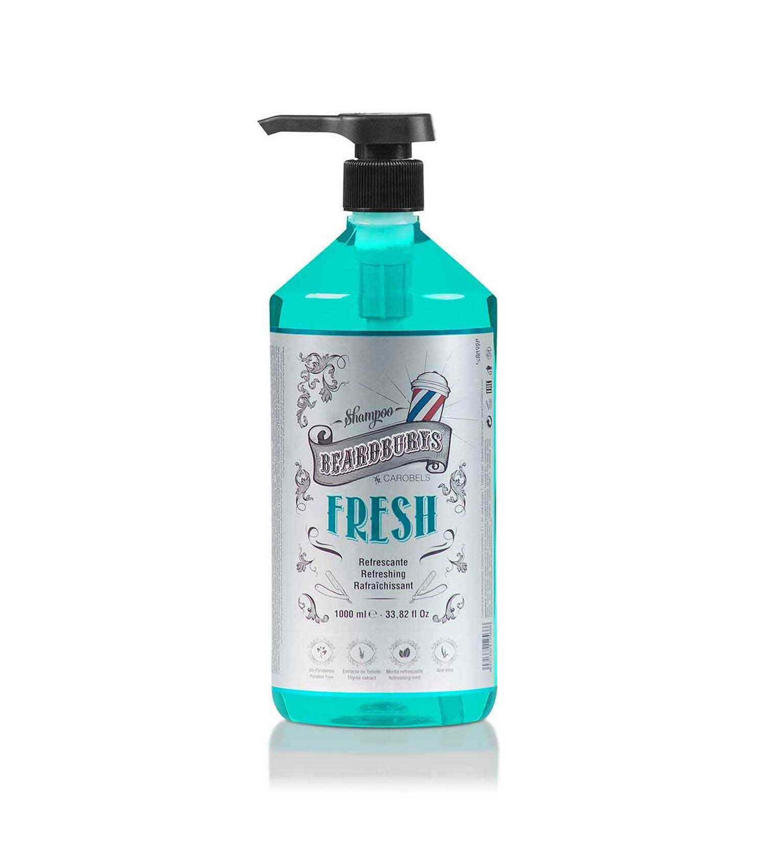 BY CAROBELS BEARDBURYS Beardburys Fresh Ultra Refreshing Shampoo 1000ml