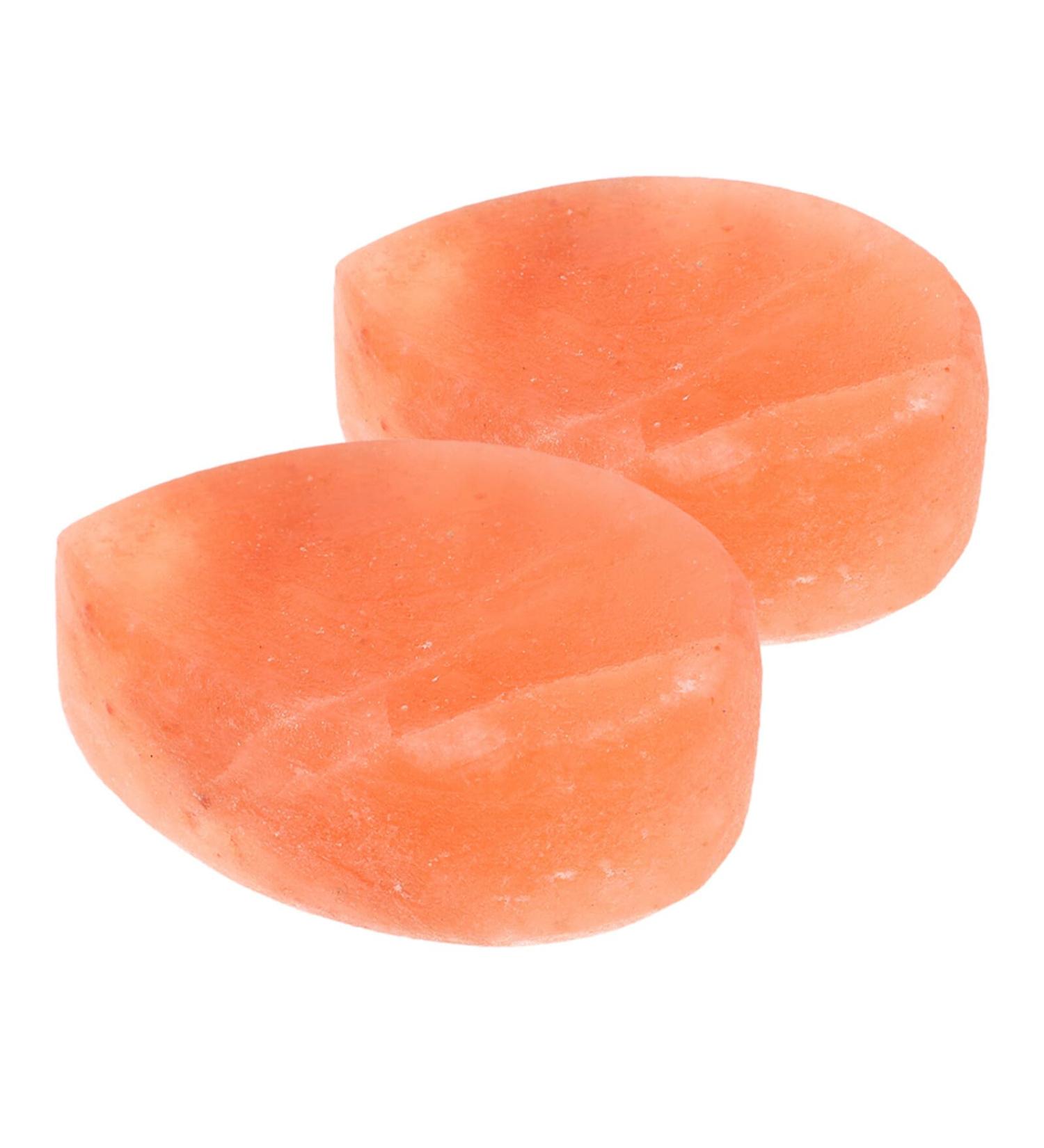  FRCOLOR FRCOLOR 2 Pieces Body Care Stone Deodorant Body Scrub Callus Scrub Stone Natural Salt Soap Mineral Salt Block Rose Salt Massage Stone Sheet Salt Soap Block Body Massage - Buy Online on GoSupps.com