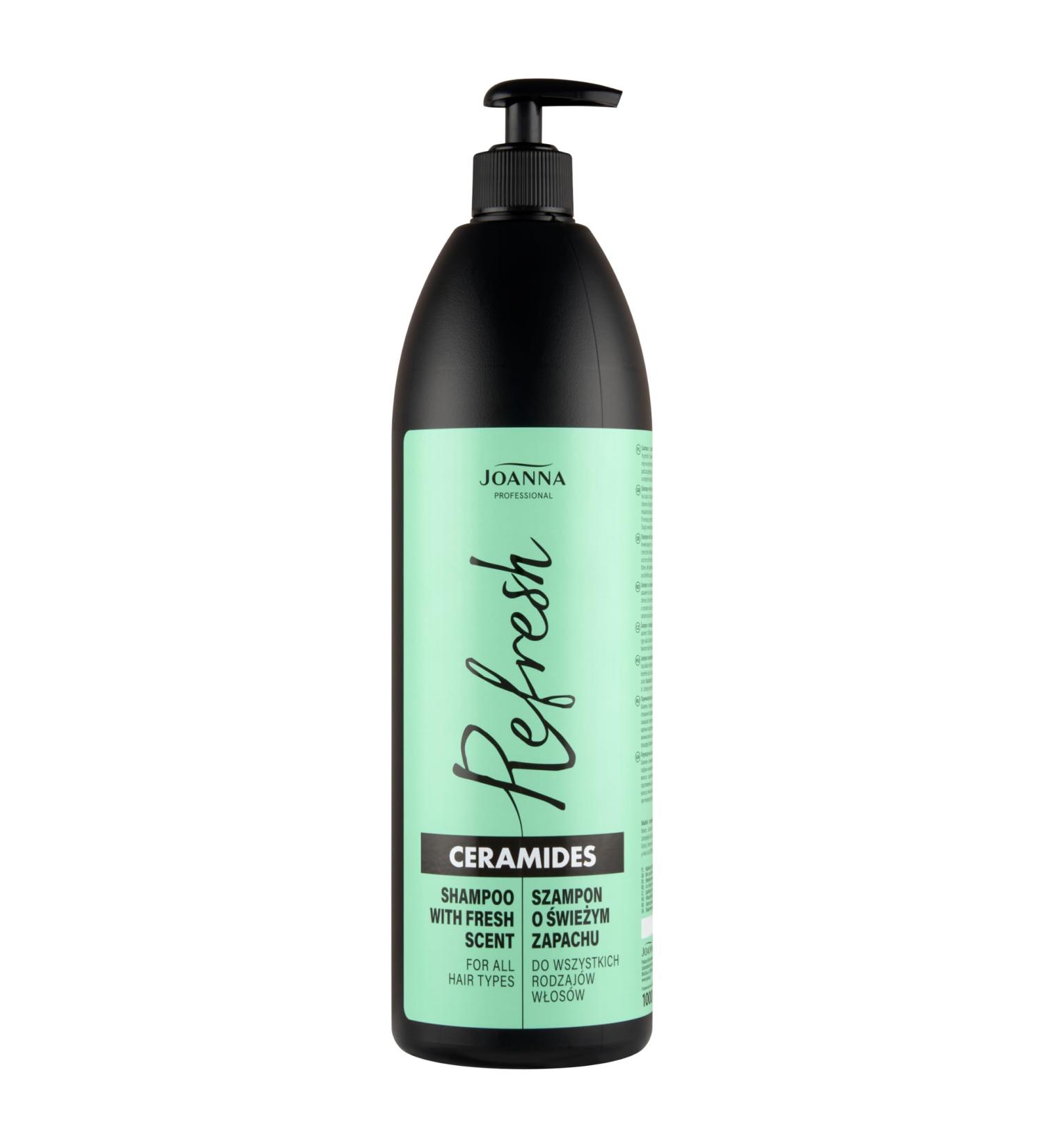 JOANNA PROFESSIONAL_Ceramides Hair Shampoo For All Hair Types shampoo for all hair types Ceramides 1000ml - Buy Online on GoSupps.com