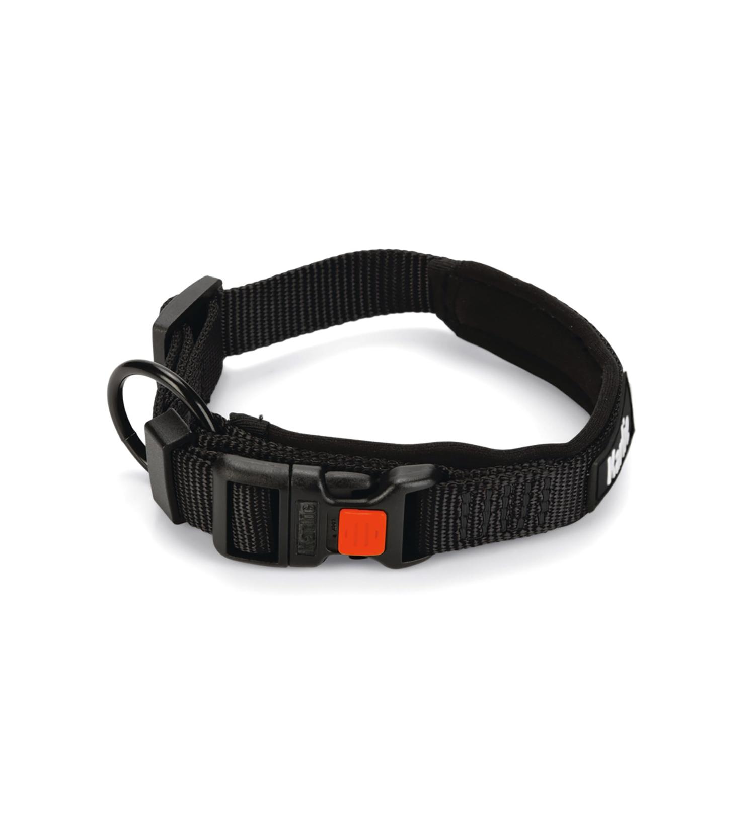 Karlie Art Sportiv Premium Hundehalsb nder Nylon Schwarz 30-35x2 cm Schwarz L: 30-35 cm B: 20 mm