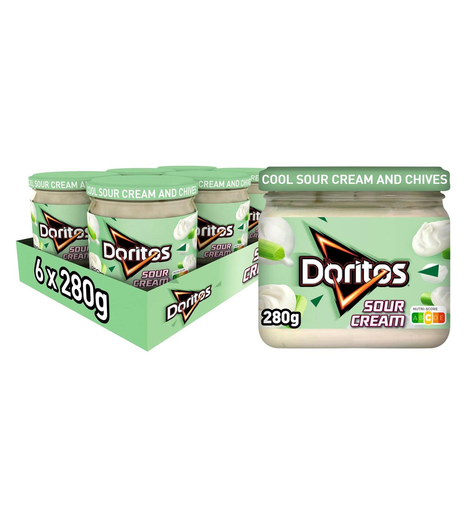 Doritos Sour Cream Sauce 6x280G - Buy Online on GoSupps.com