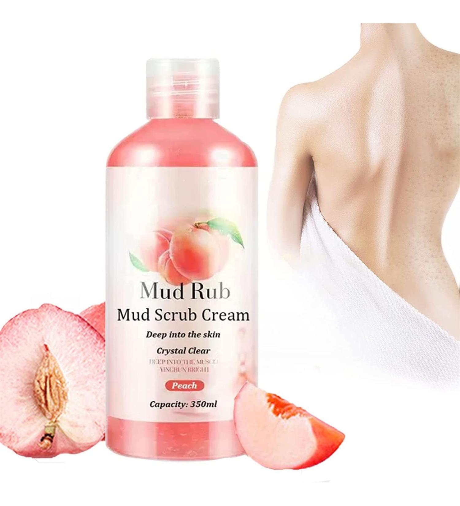 Mud Scrub Cream Mud Rubbing Gel Mud Body Scrub Whitening Mud Exfoliating Gentle Body Exfoliation - Buy Online on GoSupps.com