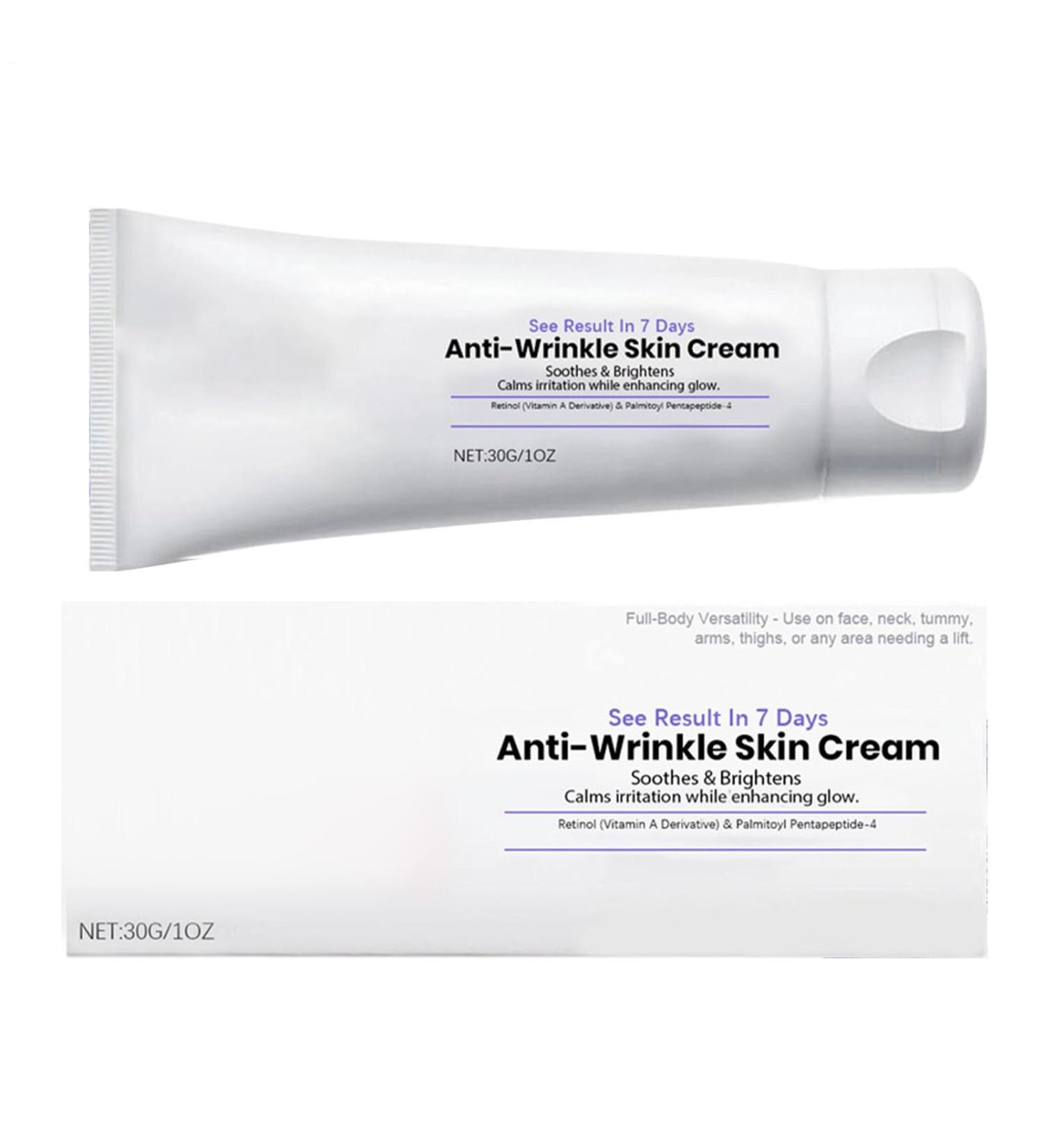 Retinol Firming AntiW Wrinkle Cream Skin Shrinking Cream Moisturizing Skin Lotion Fast Absorbing Lightweight Formula Sensitive Protection 50g For Hand Neck Daily Night Cold - Buy Online on GoSupps.com