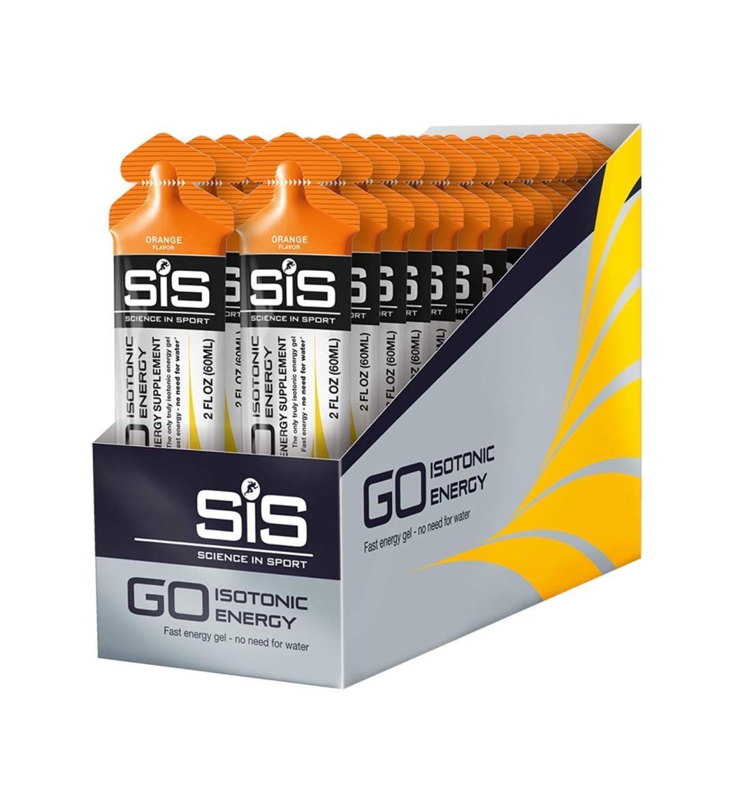 SCIENCE IN SPORT Isotonic Energy Gels  22g Fast Acting Carbohydrates  Performance & Endurance Sport Nutrition for Athletes  Energy Gels for Running  Cycling  Triathlon  Orange - 2 oz - 30 Pack - Buy Online on GoSupps.com