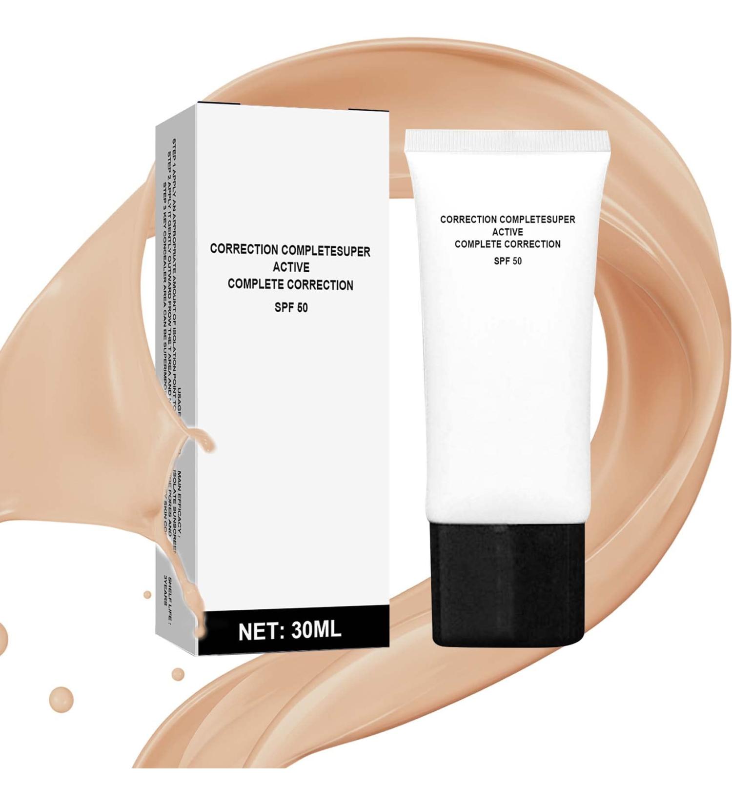 Skin Tone Adjusting CC Cream for Mature Skin | Full-Coverage Colour Correcting Tinted Moisturizer & Primer - Brightening Natural Finish (1 Count - Buy Online on GoSupps.com