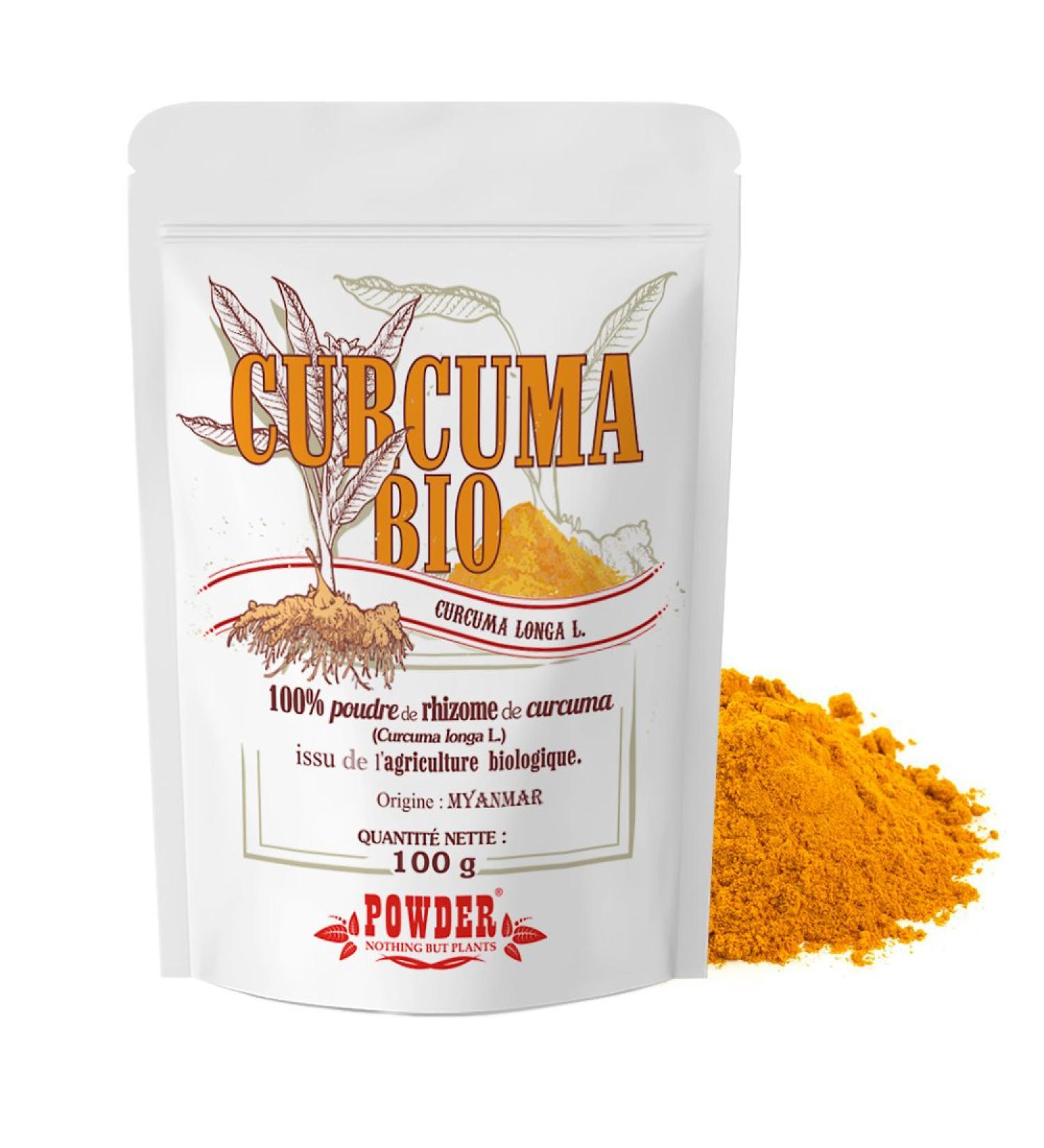 Powder Organic Turmeric Powder 100g - Buy Online on GoSupps.com