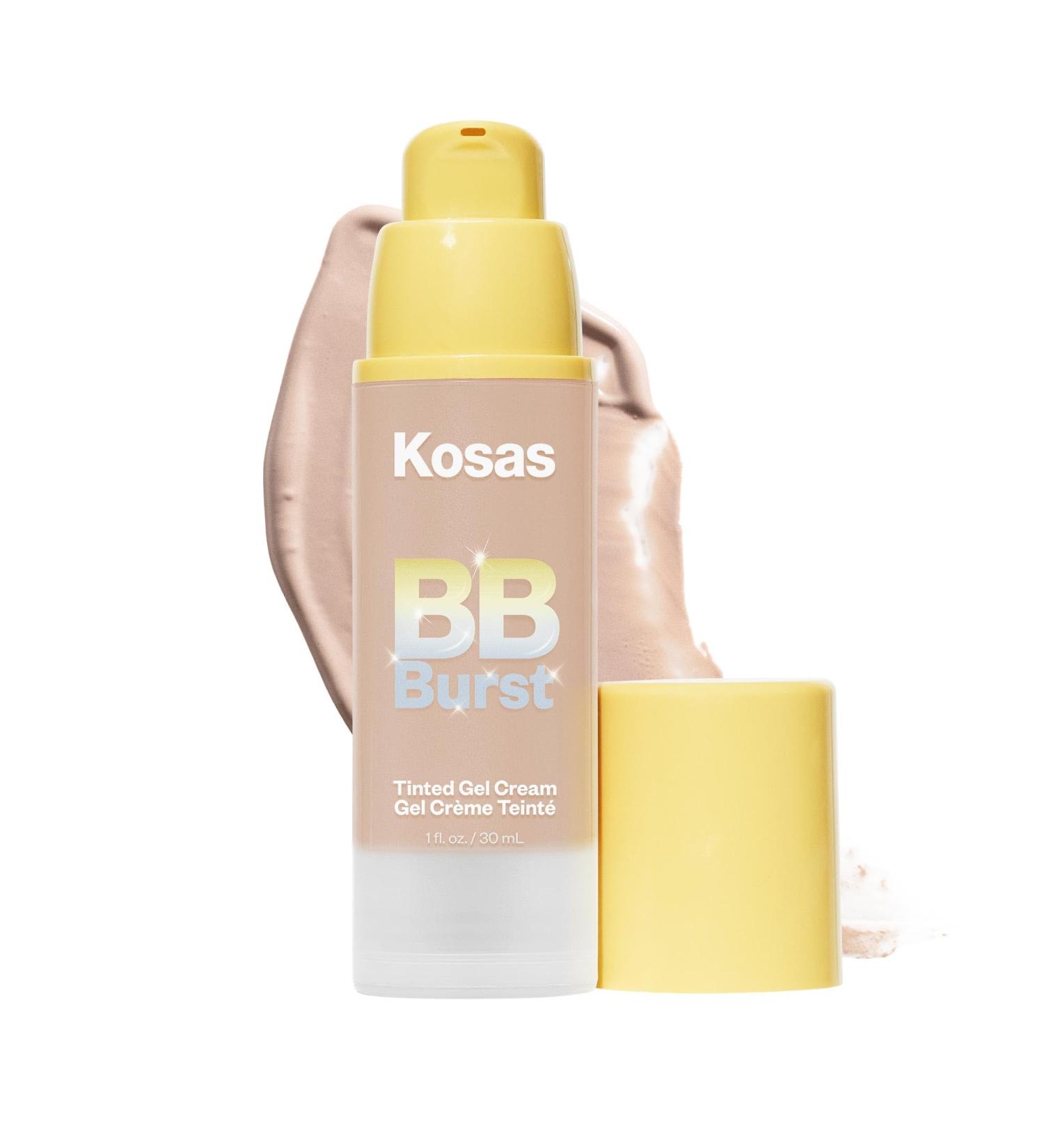 Kosas BB Burst Tinted Face Gel Cream - Hydrating Lightweight Coverage for Glowing Skin - Supports Healthy Collagen - Light Medium Neutral 21 - 1 Oz/30 ML - International Shipping Available - Buy Online on GoSupps.com