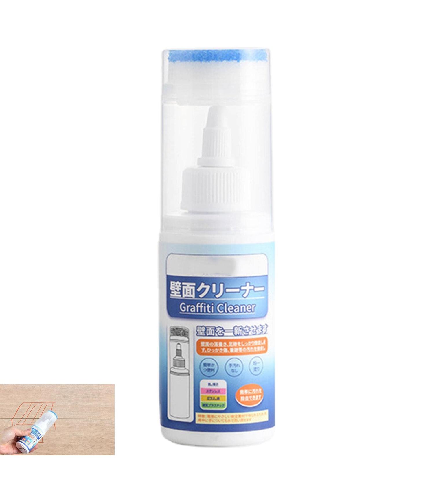 Graffiti Remover Odorless Graffiti Spray Paint Remover with Sponge Brush Wall Graffiti Cleaner Easily Cover Up Graffiti & Stains for Wall Glass Floor Single Attribute - Buy Online on GoSupps.com