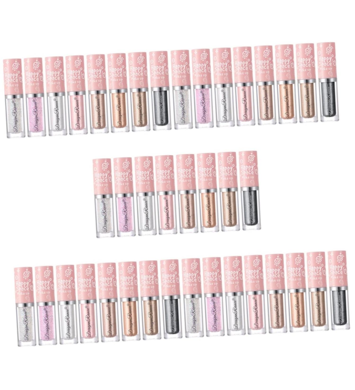 Didiseaon 40 Pcs Eye Shadow Sparkly Eyeshadow Glitter Shiny Eyeshadow Cosmetics Liquid Eyeshadow Flash Miss - Buy Online on GoSupps.com