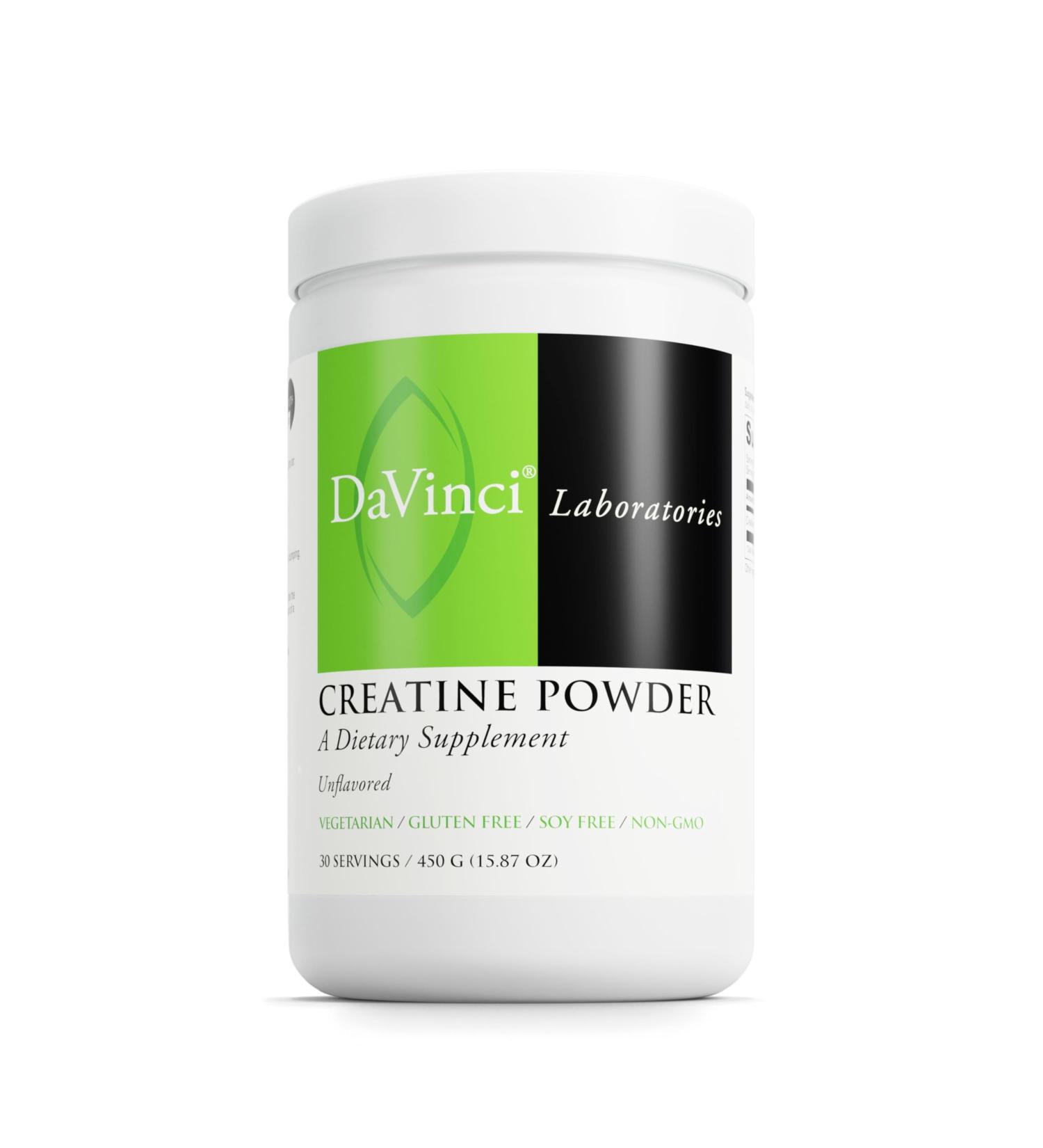 DAVINCI LABS Creatine Powder - Amino Acid Drink Mix Powder for Muscle & Brain Health* - Vegetarian Gluten-Free & Soy-Free - Unflavored 90 Servings - Buy Online on GoSupps.com