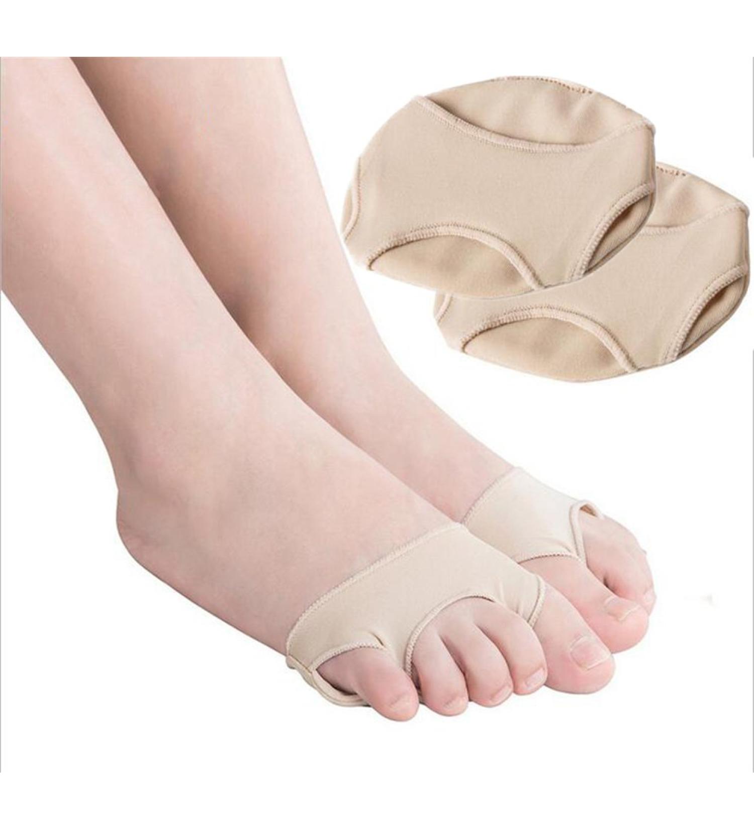 Medium Footed Anti-Slip Gel Pads for Pain Relief - Forefoot Cushion & Toe Spreader for Hallux Valgus Metatarsalgia Morton s Neuroma & Diabetic Foot Care - Buy Online on GoSupps.com