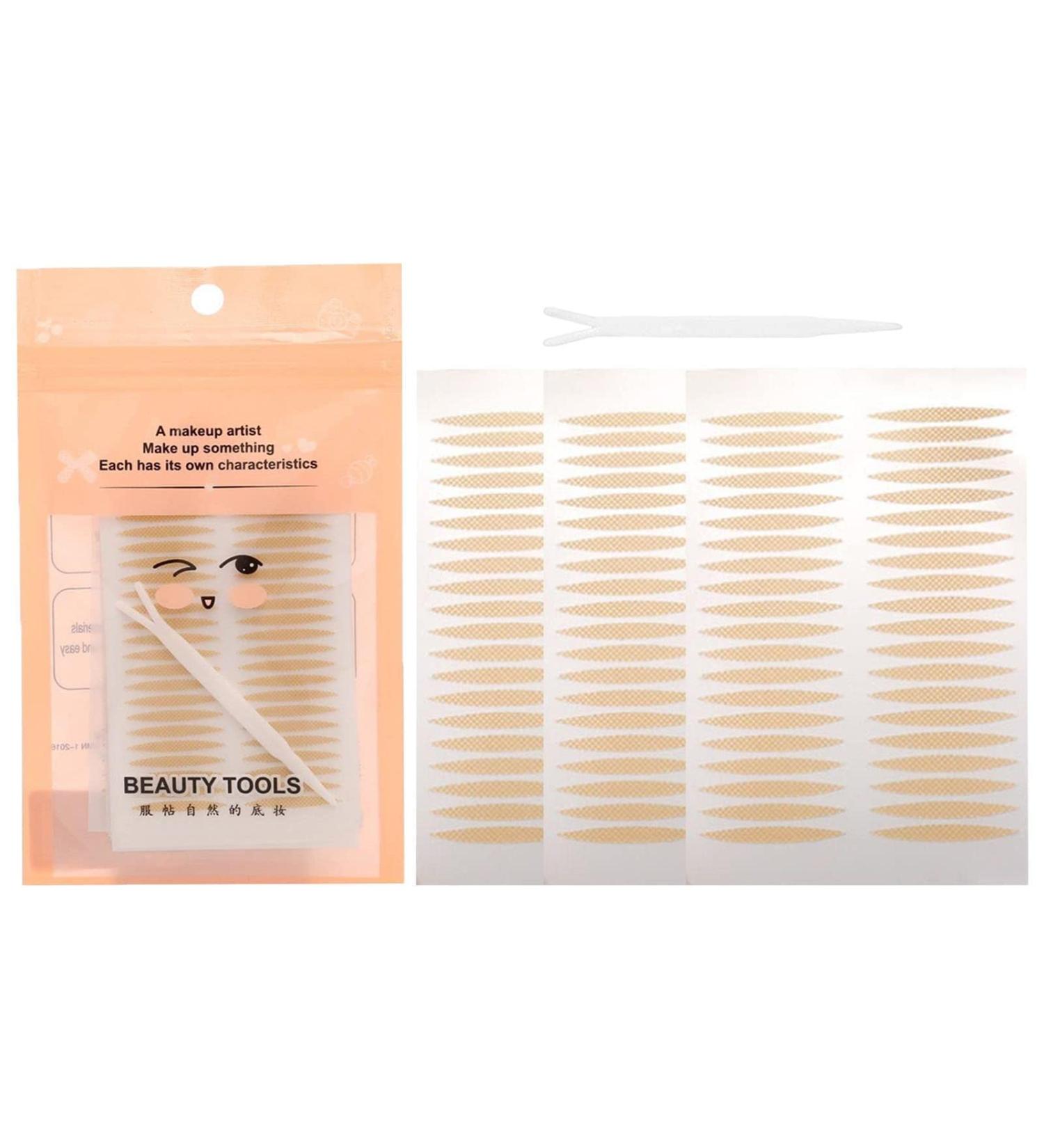 Eyelid Tape - Natural Invisible Eyelid Tape Stickers | Waterproof Invisible Instant Eyelid Lift for Uneven/Droopy/Hooded Eyelids - Buy Online on GoSupps.com