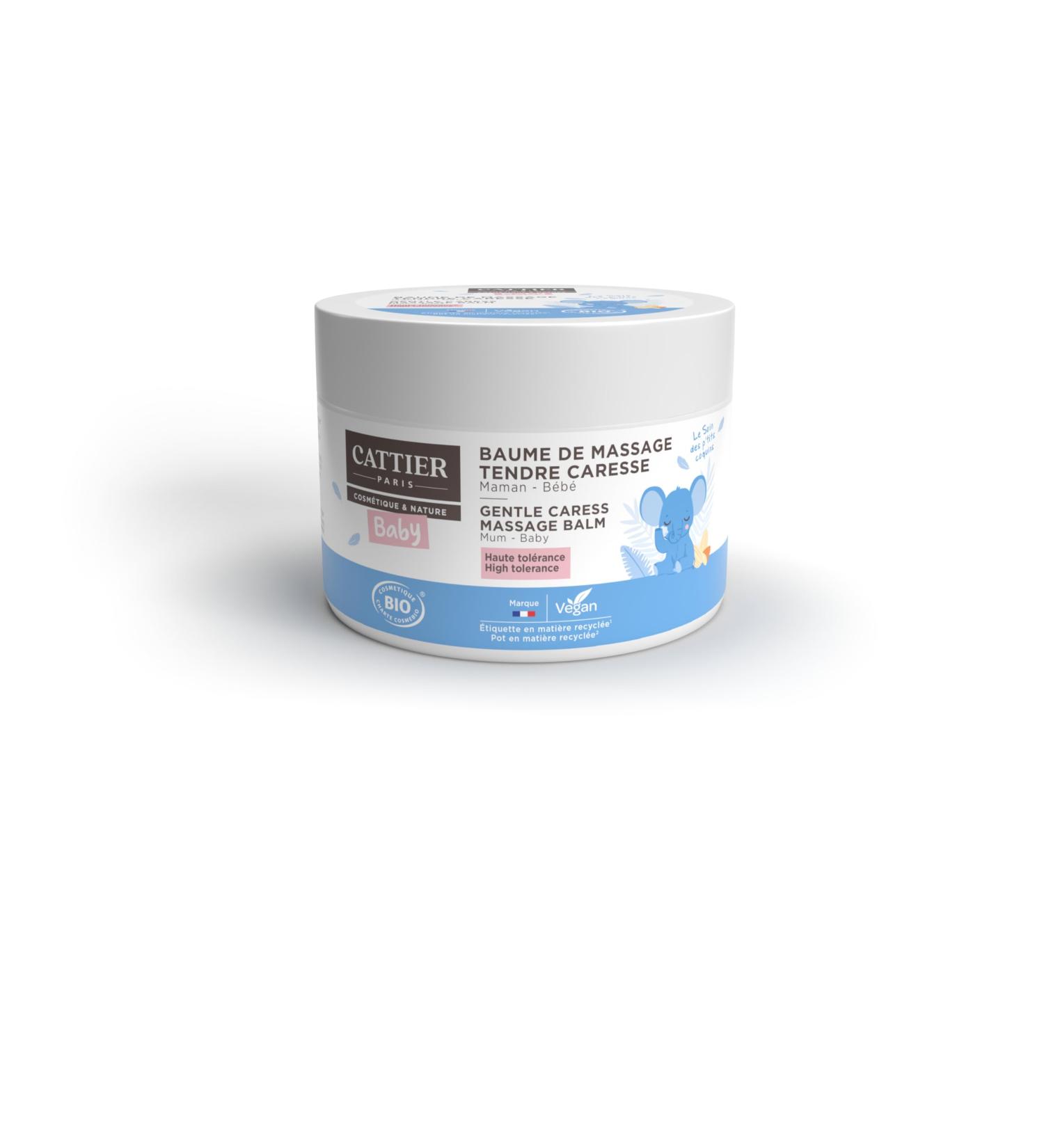 Cattier - B b Baume de Massage tendre caresse - 100g