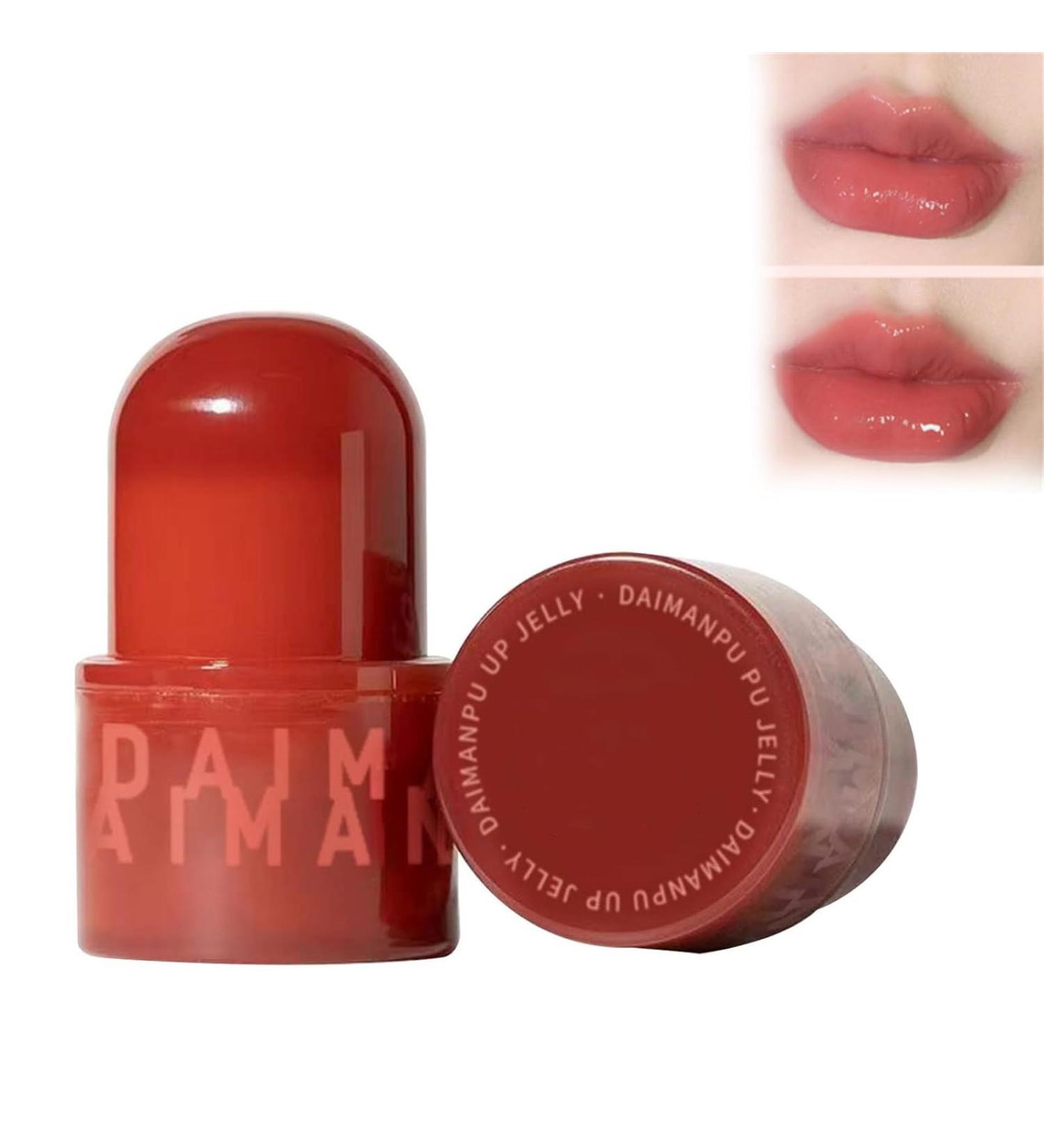 Hezhuang Lip Jelly Gloss - 2024 Tinted Hydrating Lip Gloss Long Lasting Moisturizing High Shine Non-Stick Lip Makeup (#01) - Shop Internationally - Buy Online on GoSupps.com