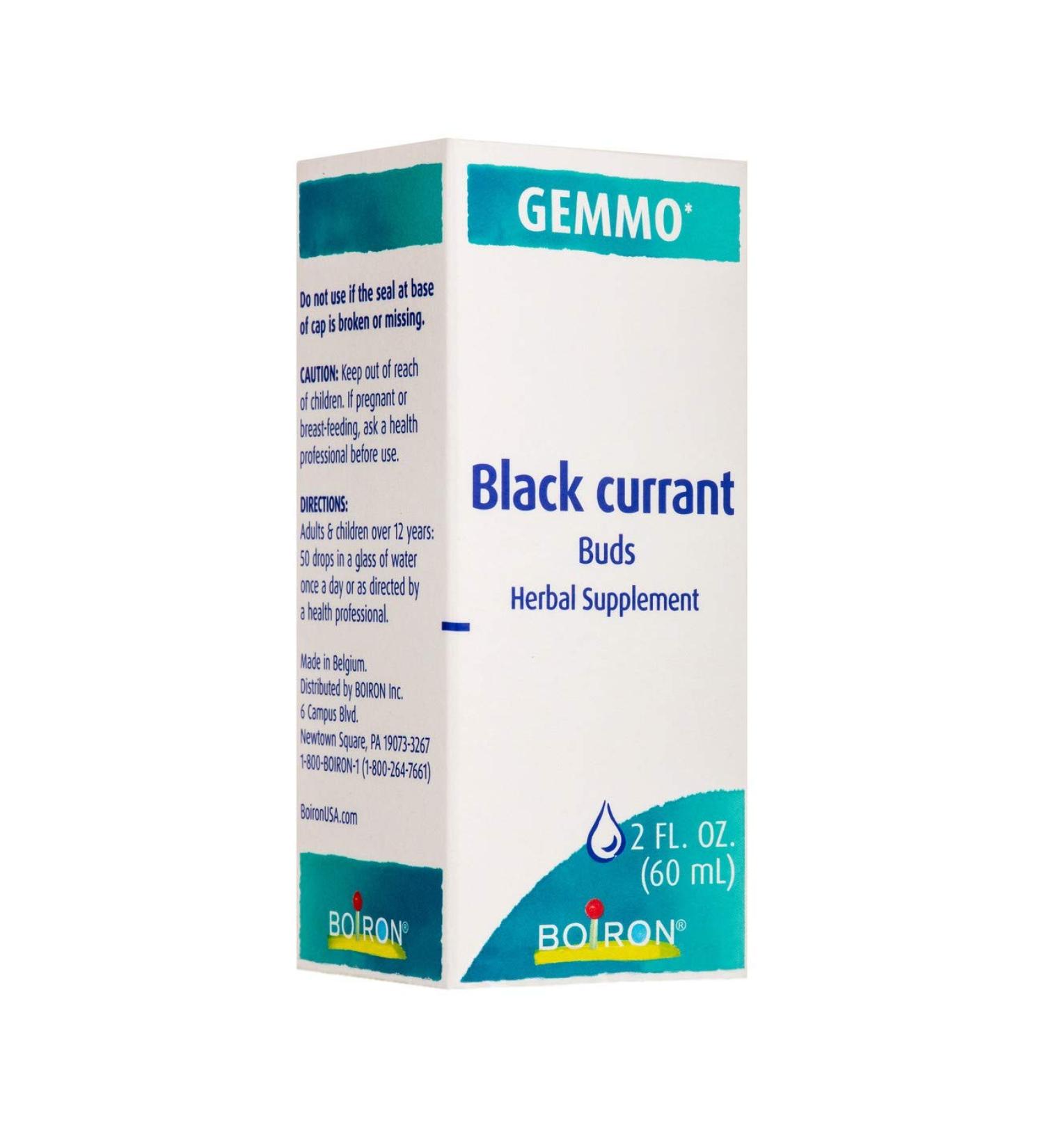 BOIRON USA Black Currant (Ribus nigrum) 2oz - Premium Health & Beauty Supplement | Shop Internationally - Buy Online on GoSupps.com