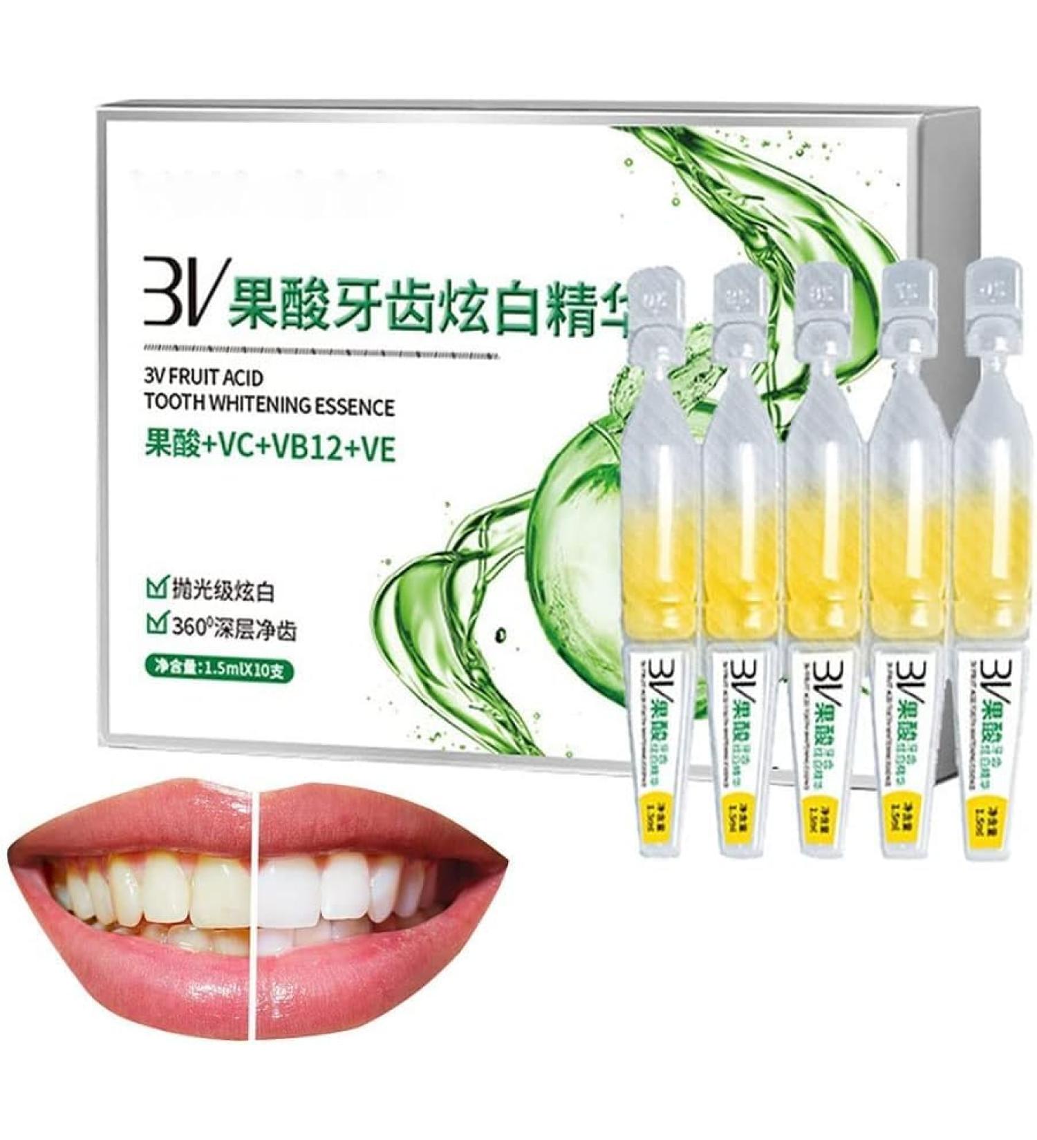 EXQST Ampoule Toothpaste Teeth Whitening Essence Remove Tartar and Plaque and Various Oral Problems Natural Toothpaste - Buy Online on GoSupps.com