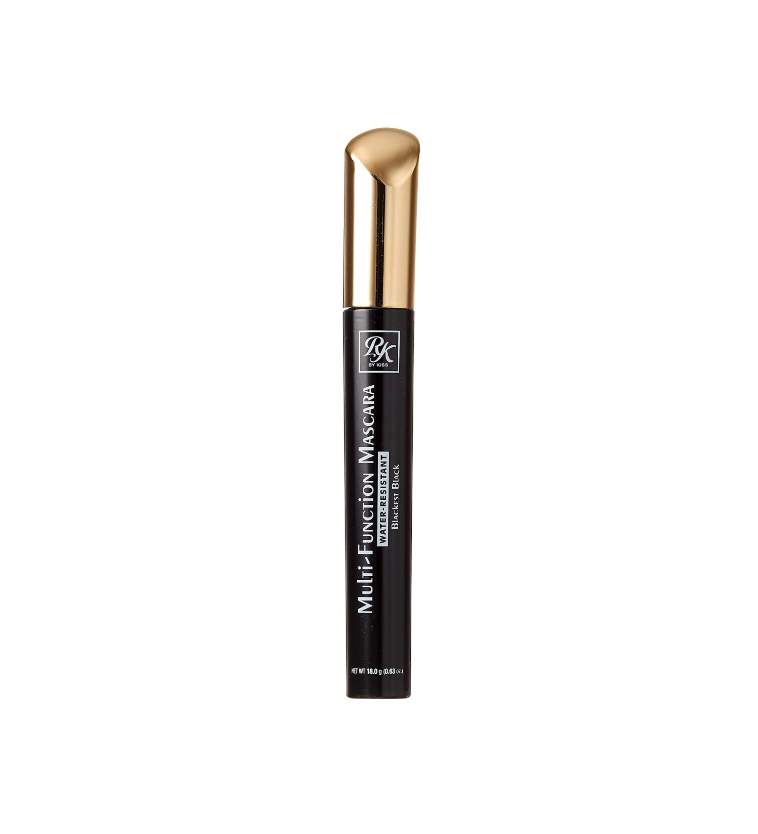 Ruby Kisses Multi-Function Mascara Water Resistant (Blackest Black) - Long-Lasting Formula for Intense Volume and Definition - Buy Online on GoSupps.com