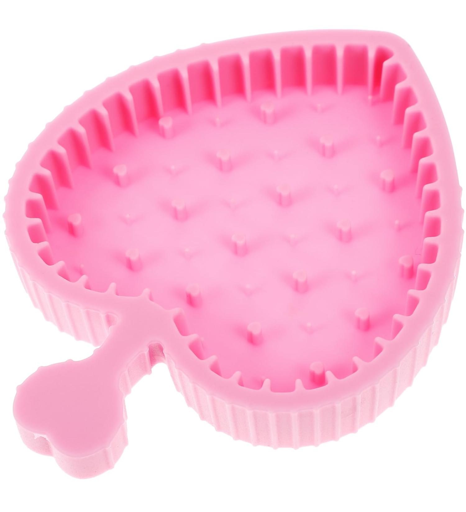 MAGICLULU Makeup Brush Cleaning Pad Makeup Gadgets Silicone Makeup Tool Cleaner Makeup Brush Cleanser Dryer Cleaning Brush Silicone Makeup Mat Silica Gel Scrubber Pink Make up 12x9cm Pink - Buy Online on GoSupps.com