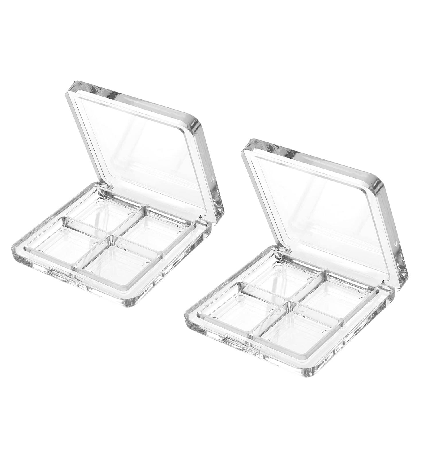 Beaupretty 2PCS Empty Lipstick Palette: DIY Eyeshadow, Blush, and Highlighters Container for Women - 2 Count - Buy Online on GoSupps.com
